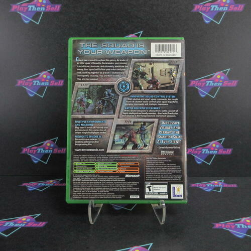 Star Wars Republic Commando Xbox + Reg Card - Like New