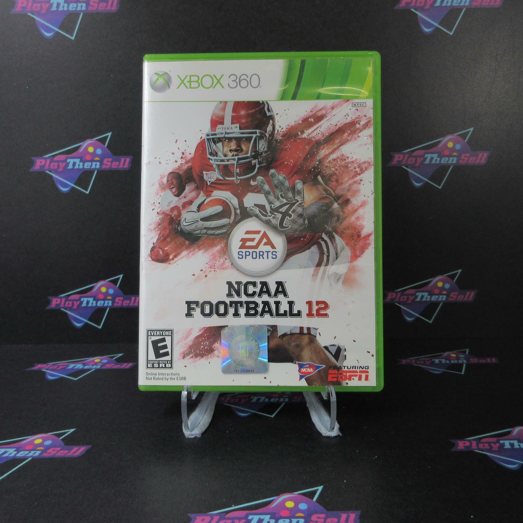 NCAA Football 12 Xbox 360 DD Complete CIB - Very Good