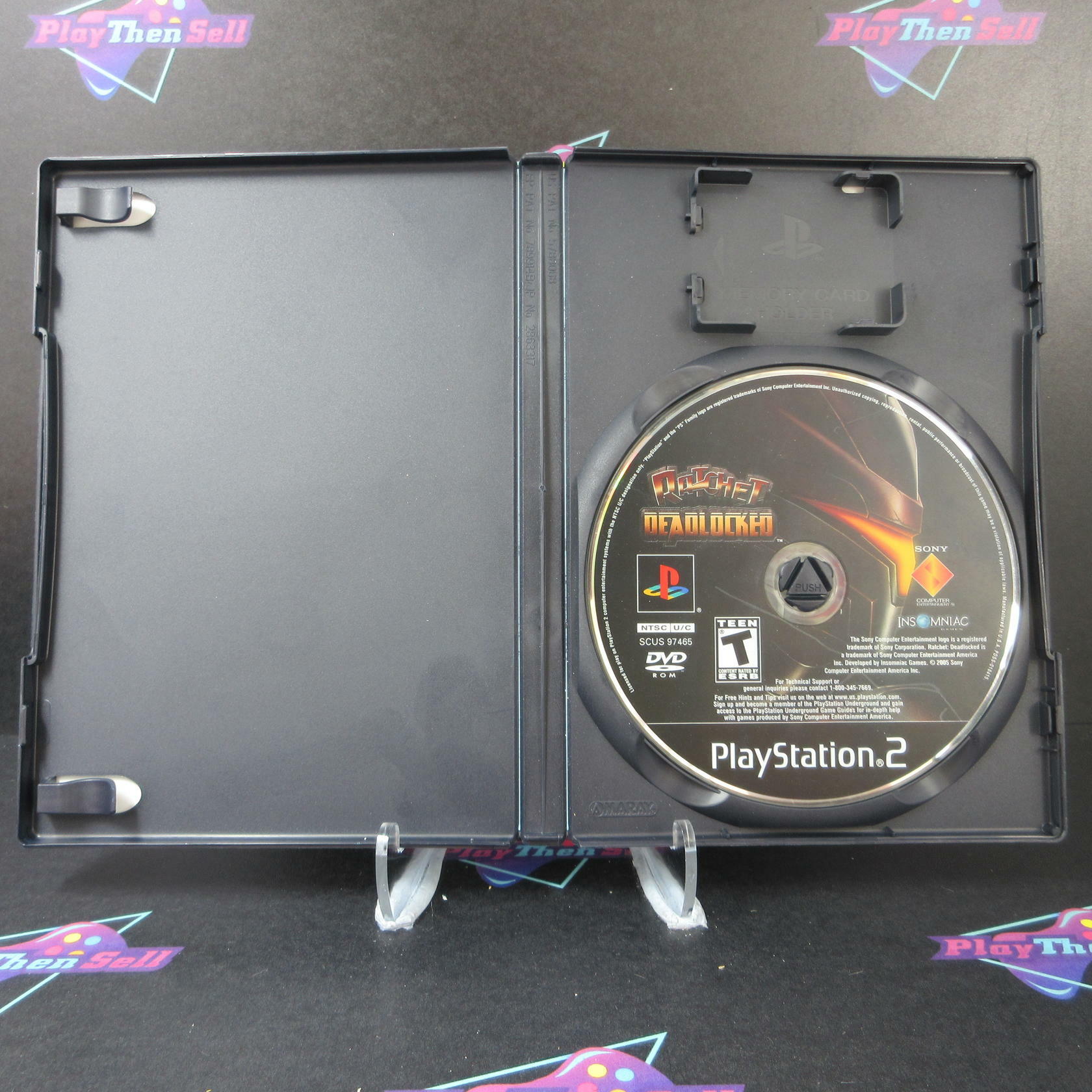 Ratchet Deadlocked PS2 PlayStation 2 AD/NM - Very Good