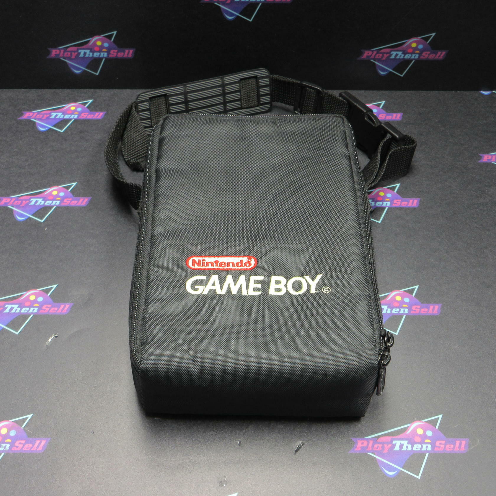 Nintendo Game Boy Pocket Yellow MGB-001 Handheld Console + Carrying Bag Tested - Good