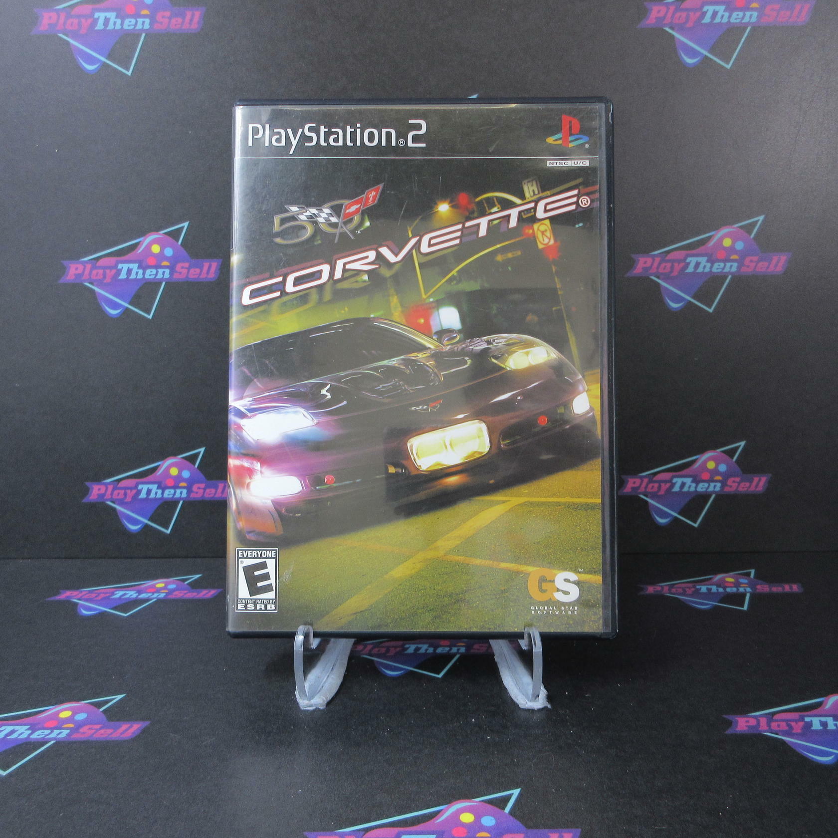 Corvette PS2 PlayStation 2 AD/NM - Very Good