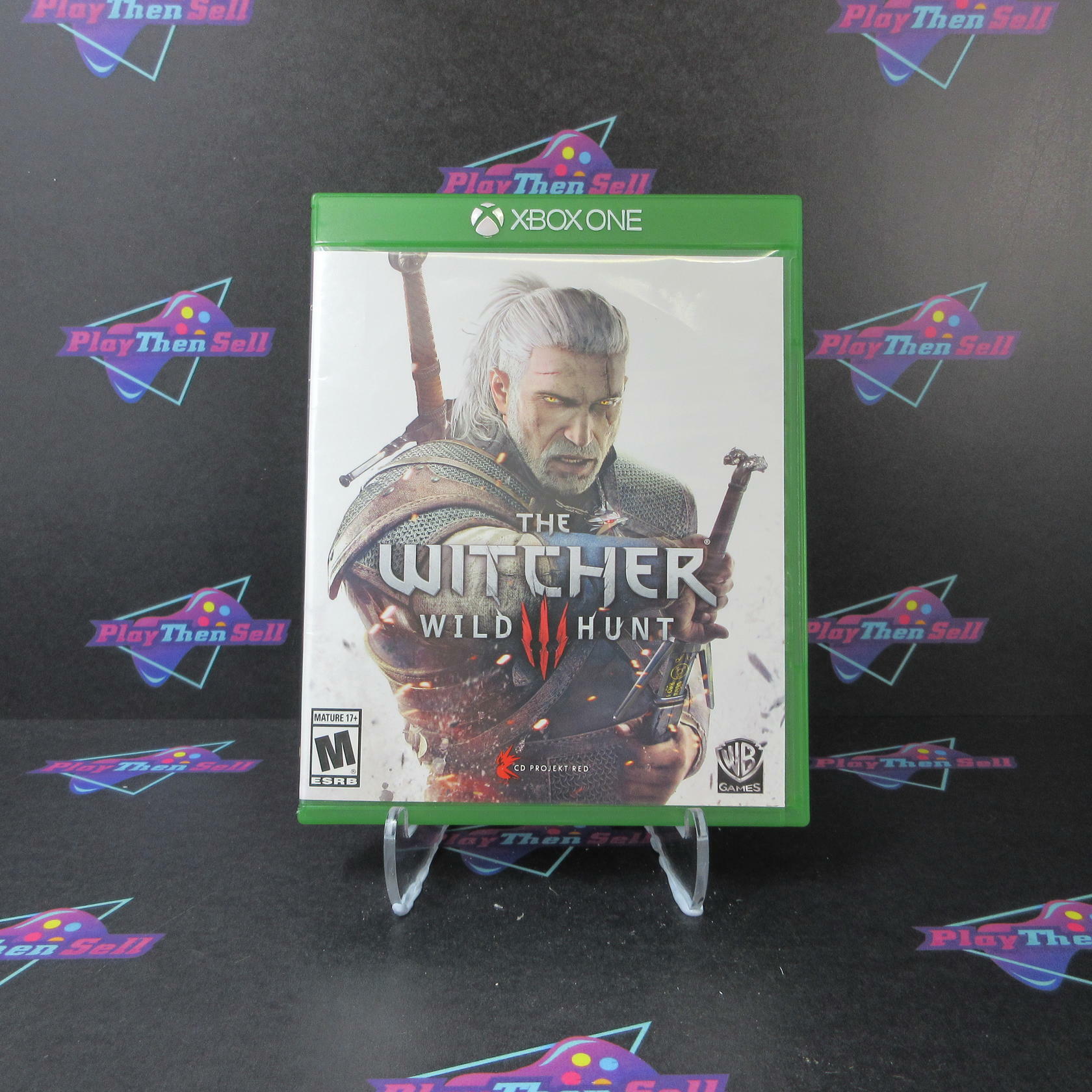 The Witcher 3 Wild Hunt + Map/Stickers/Sound Track Xbox One AD Complete CIB - Very Good