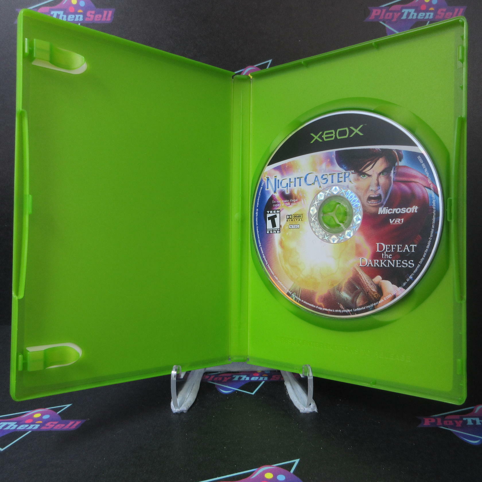 NightCaster Defeat The Darkness Xbox AD/NM - Very Good