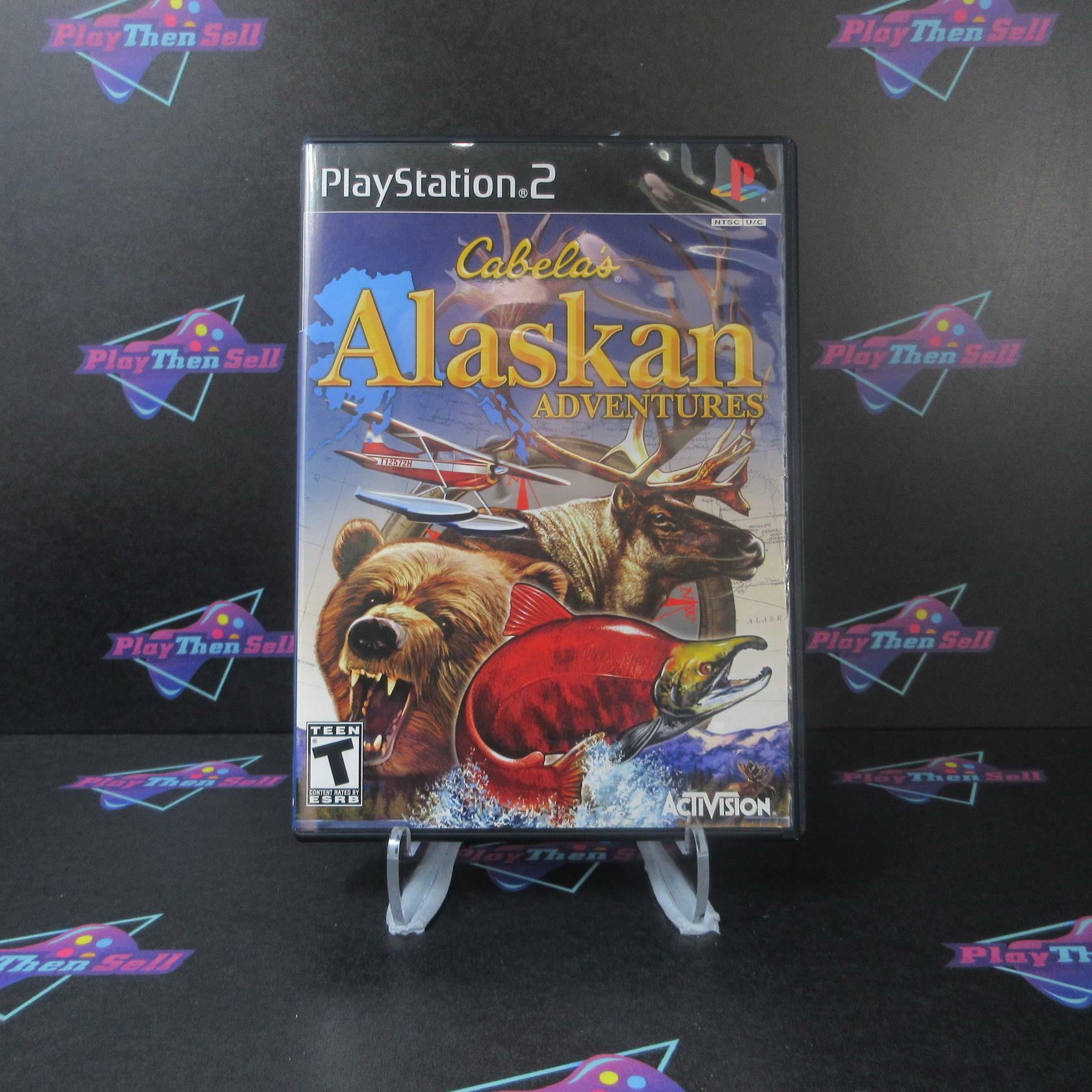 Cabela's Alaskan Adventures PS2 PlayStation 2 + Reg Card - Like New