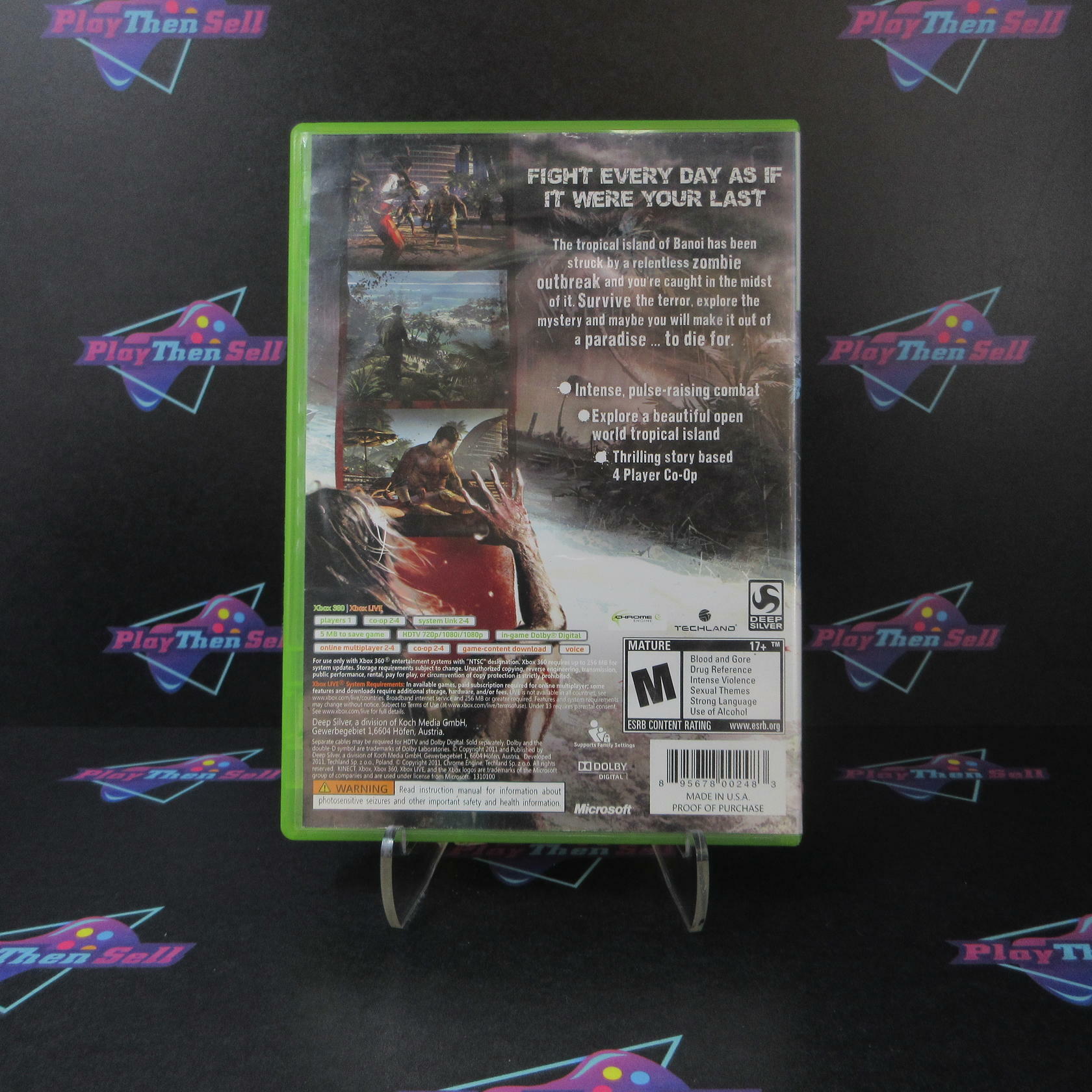 Dead Island Xbox 360 DD/NM - Very Good