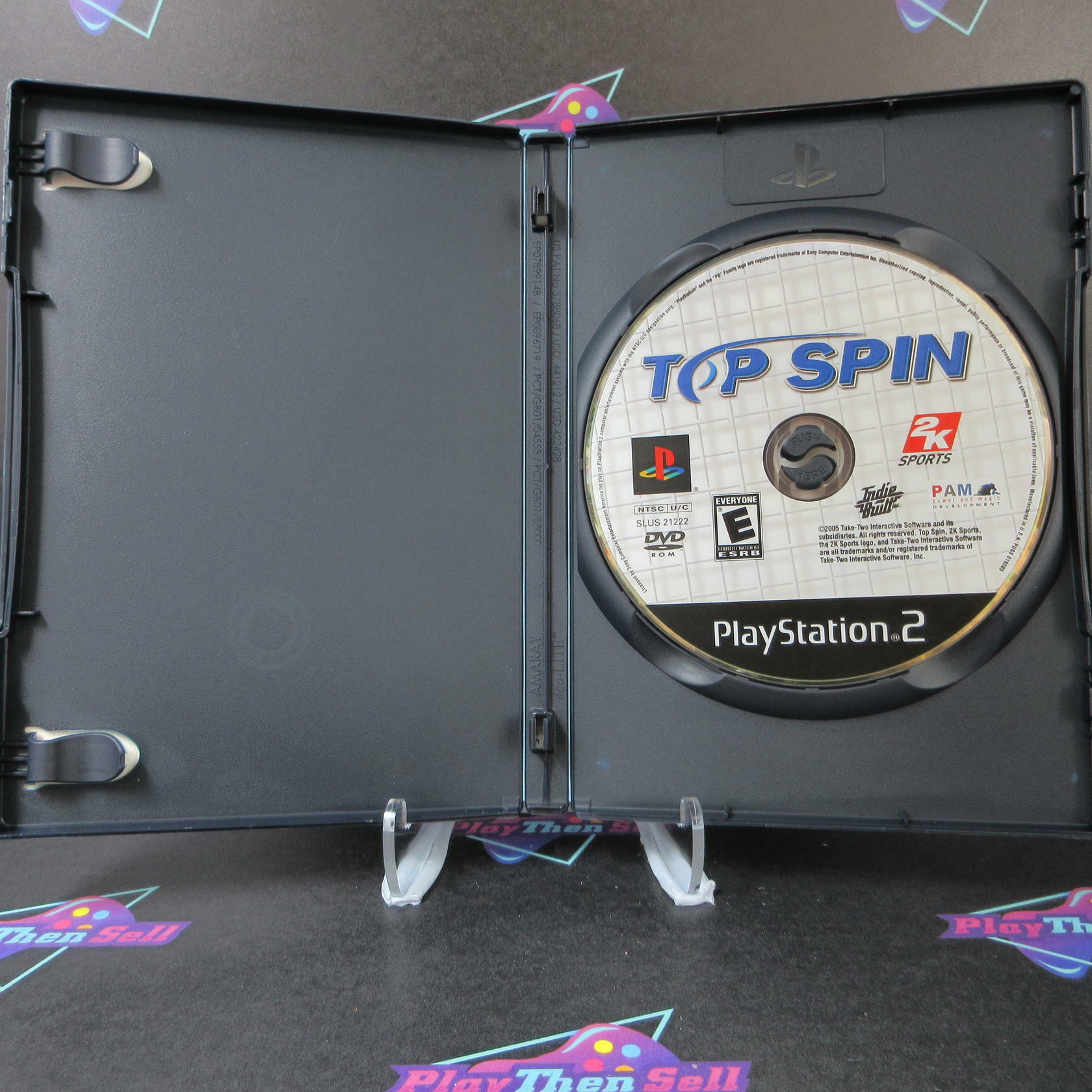 Top Spin PS2 PlayStation 2 - Very Good