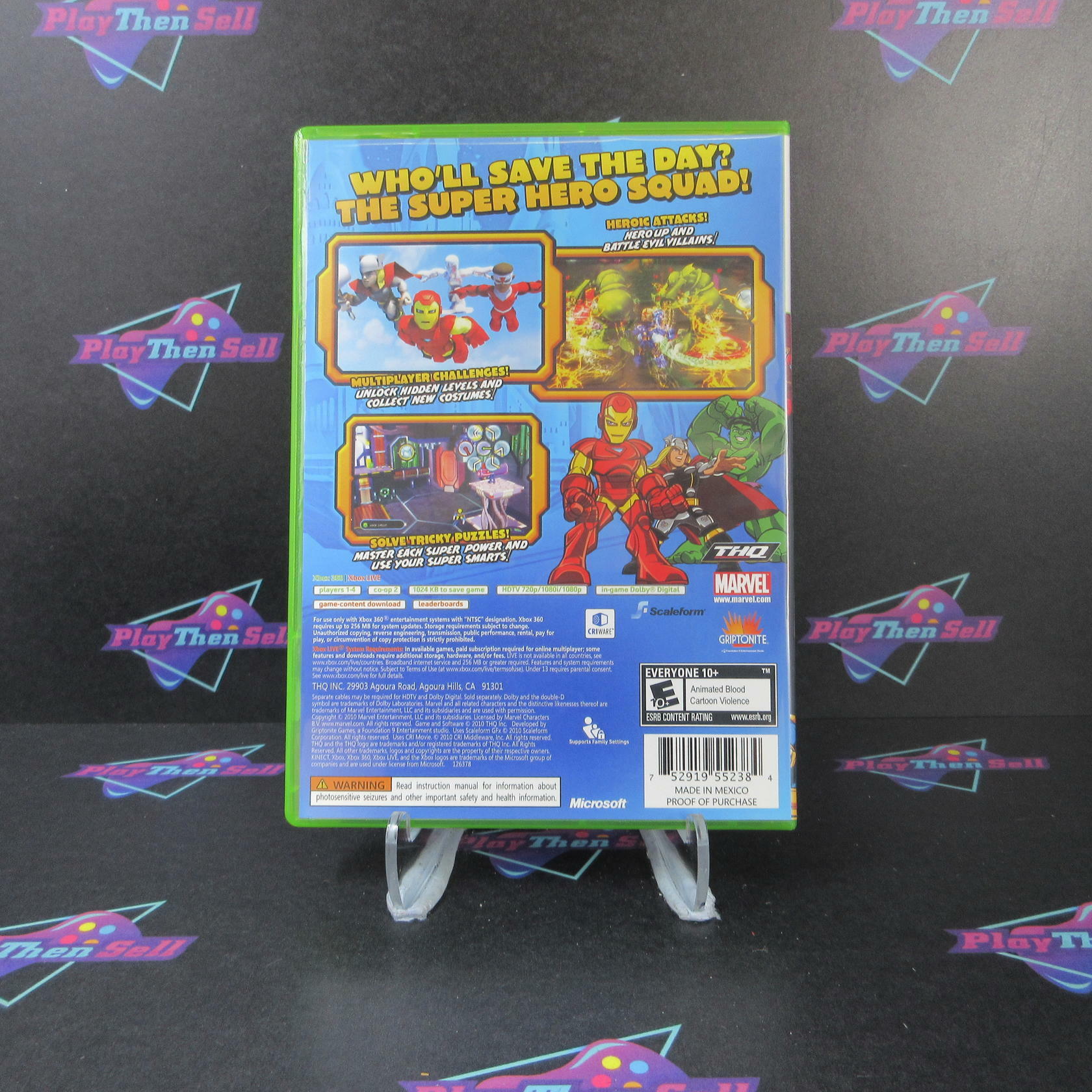 Super Hero Squad Infinity Gauntlet Xbox 360 - Like New