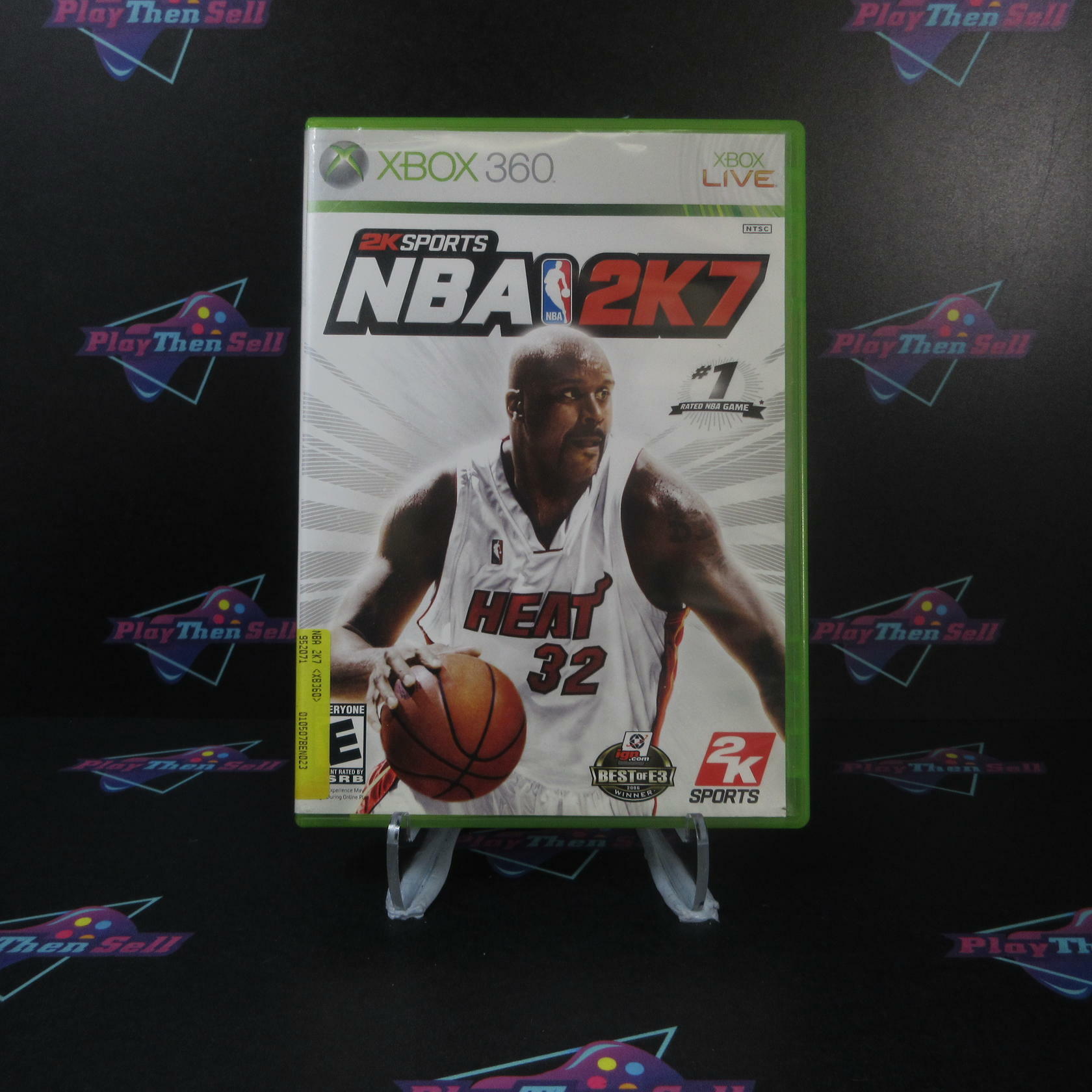 NBA 2K7 - Xbox 360 AD Complete CIB - Very Good