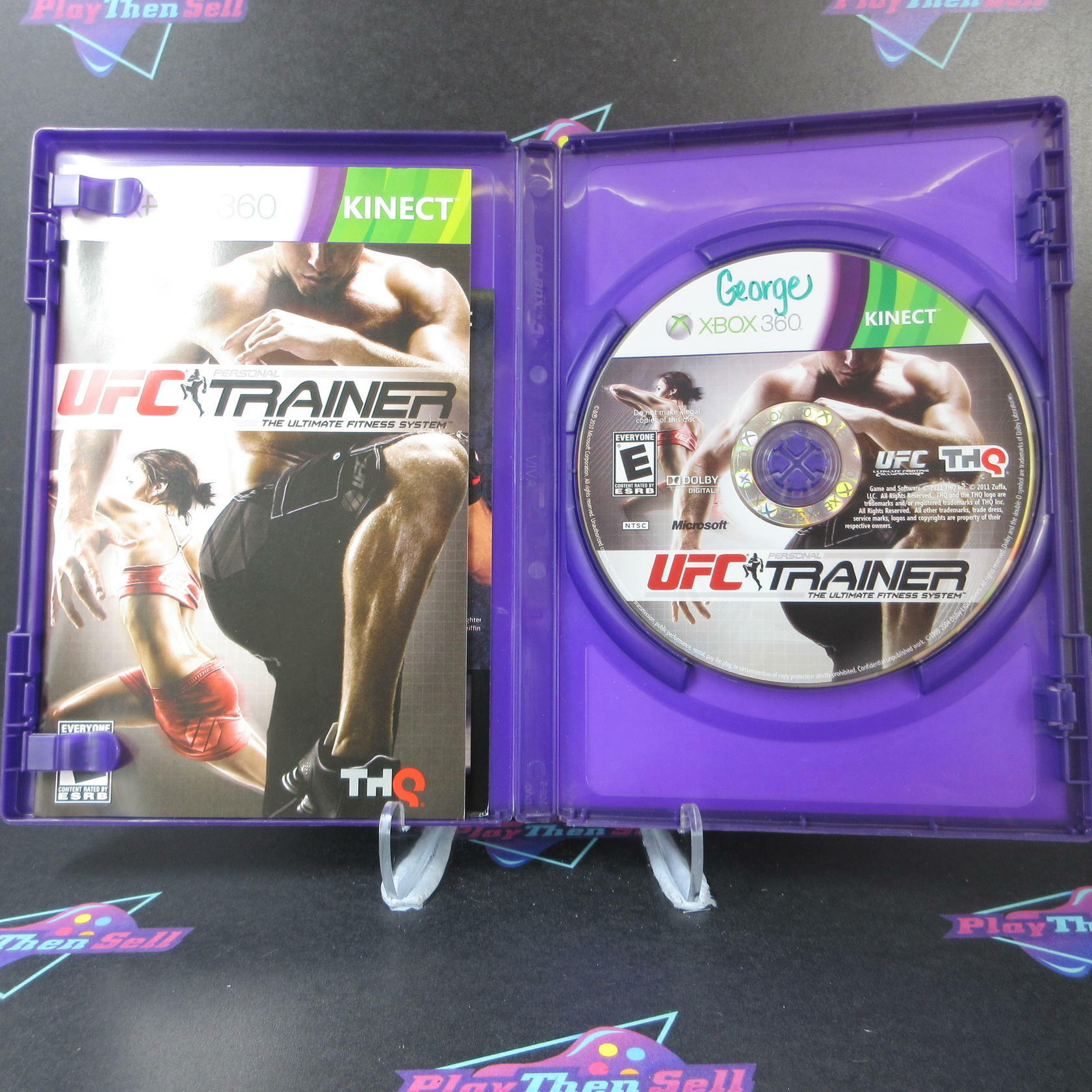 UFC Personal Trainer Xbox 360 DD Complete CIB - Very Good