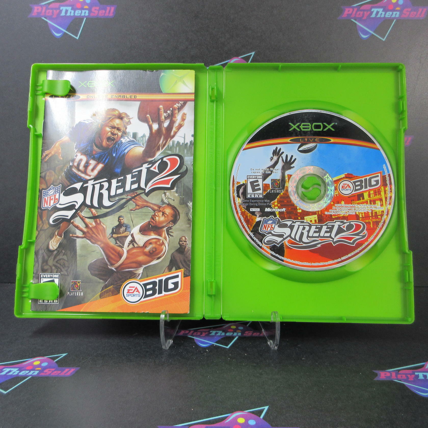 NFL Street 2 Xbox AD Complete CIB - Very Good