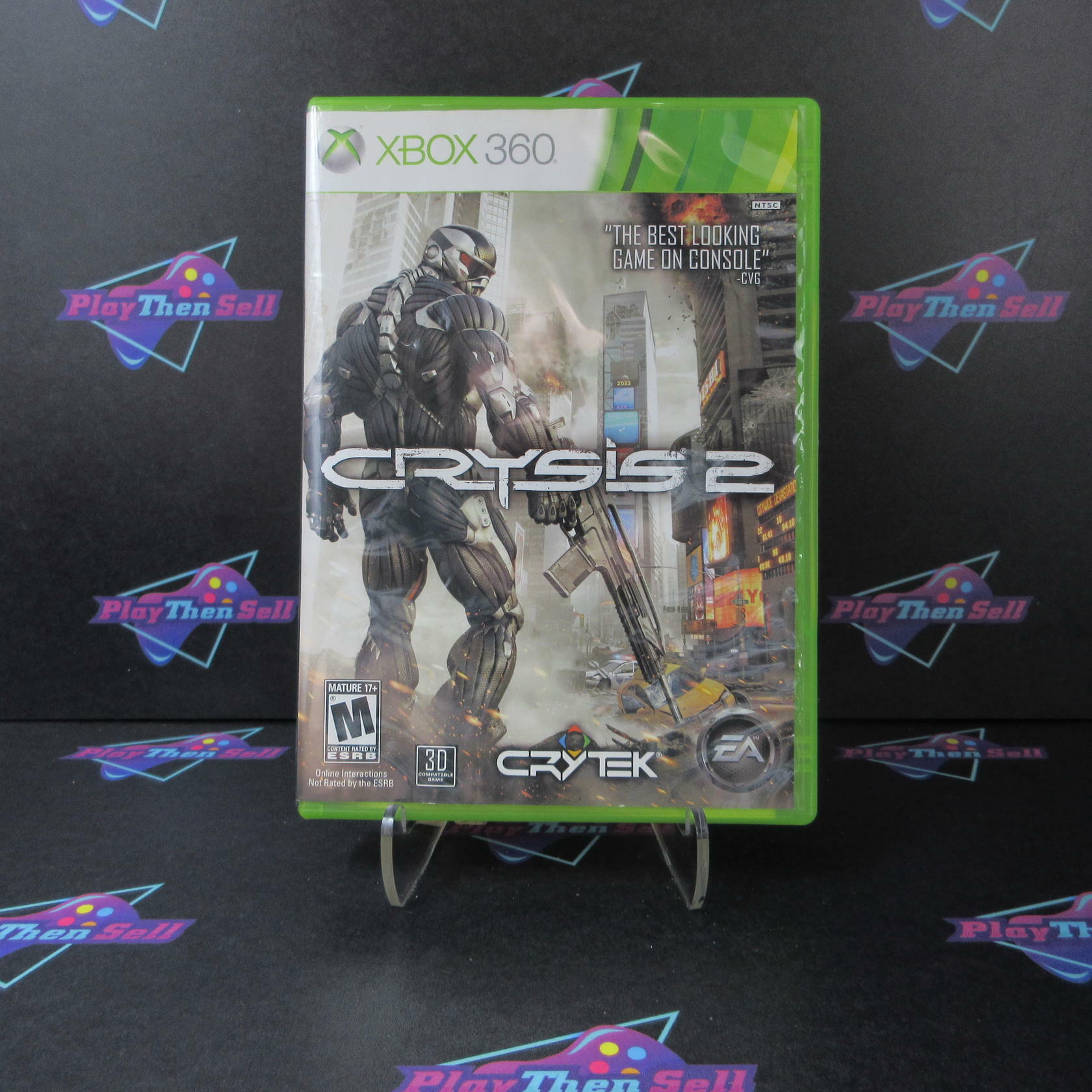 Crysis 2 Xbox 360 AD Complete CIB - Very Good