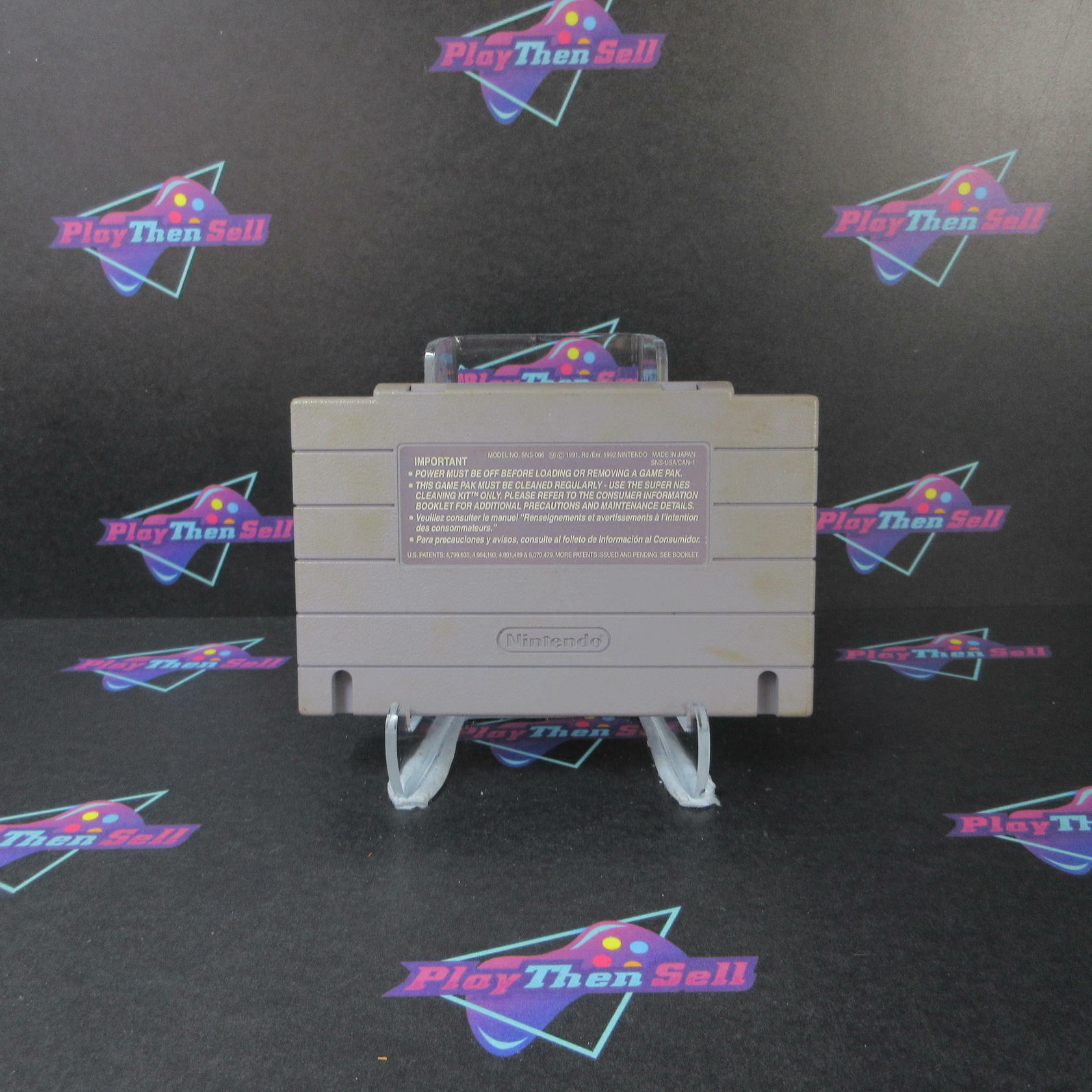 Yoshi's Safari Super Nintendo SNES Cartridge Only Authentic / Tested - Very Good