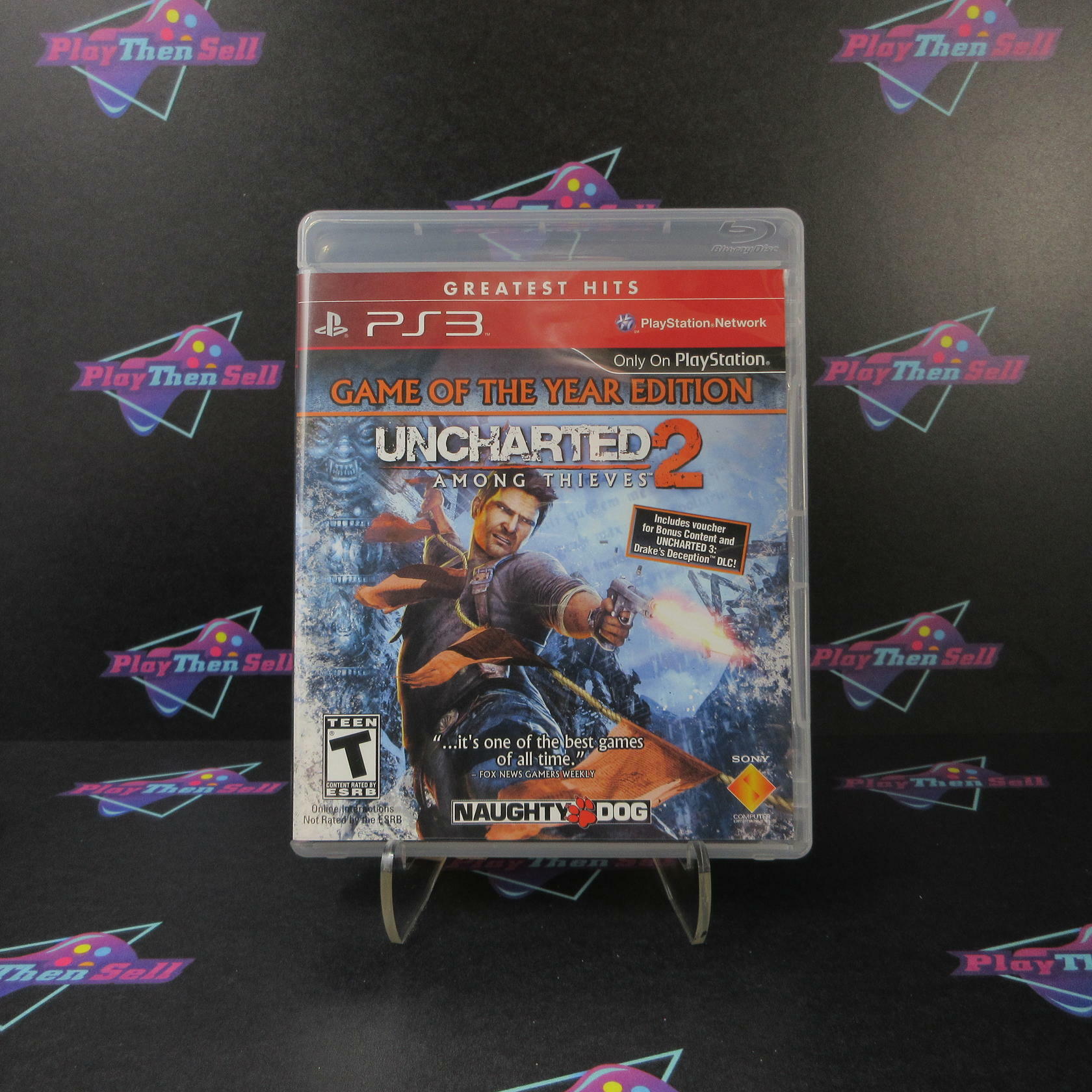 Uncharted 2 Among Thieves GOTY PS3 PlayStation 3 Greatest Hits - Like New
