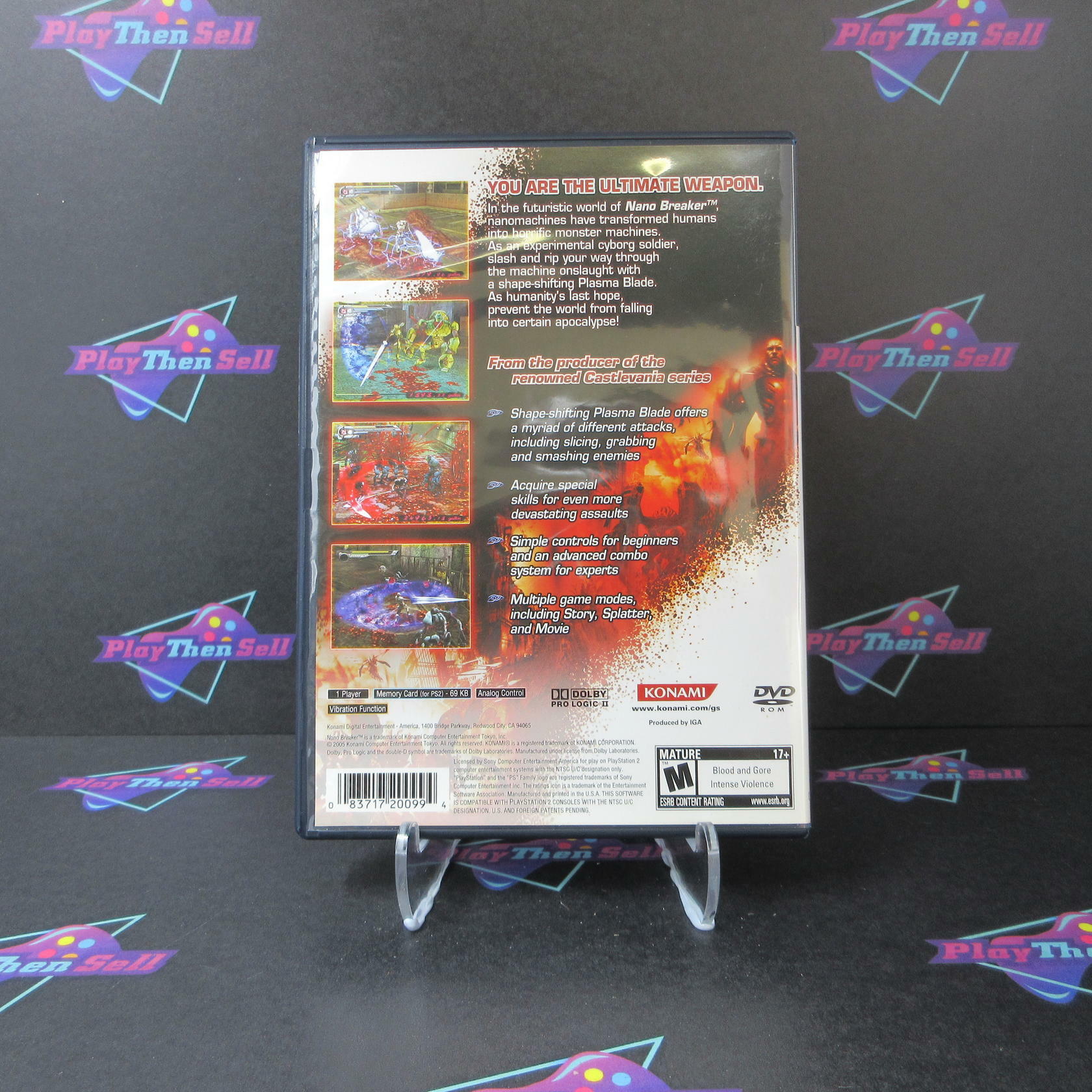 Nano Breaker PS2 PlayStation 2 - Like New