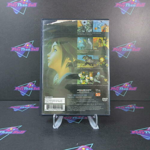 Kingdom Hearts PS2 PlayStation 2 AD/MD Complete CIB - Very Good