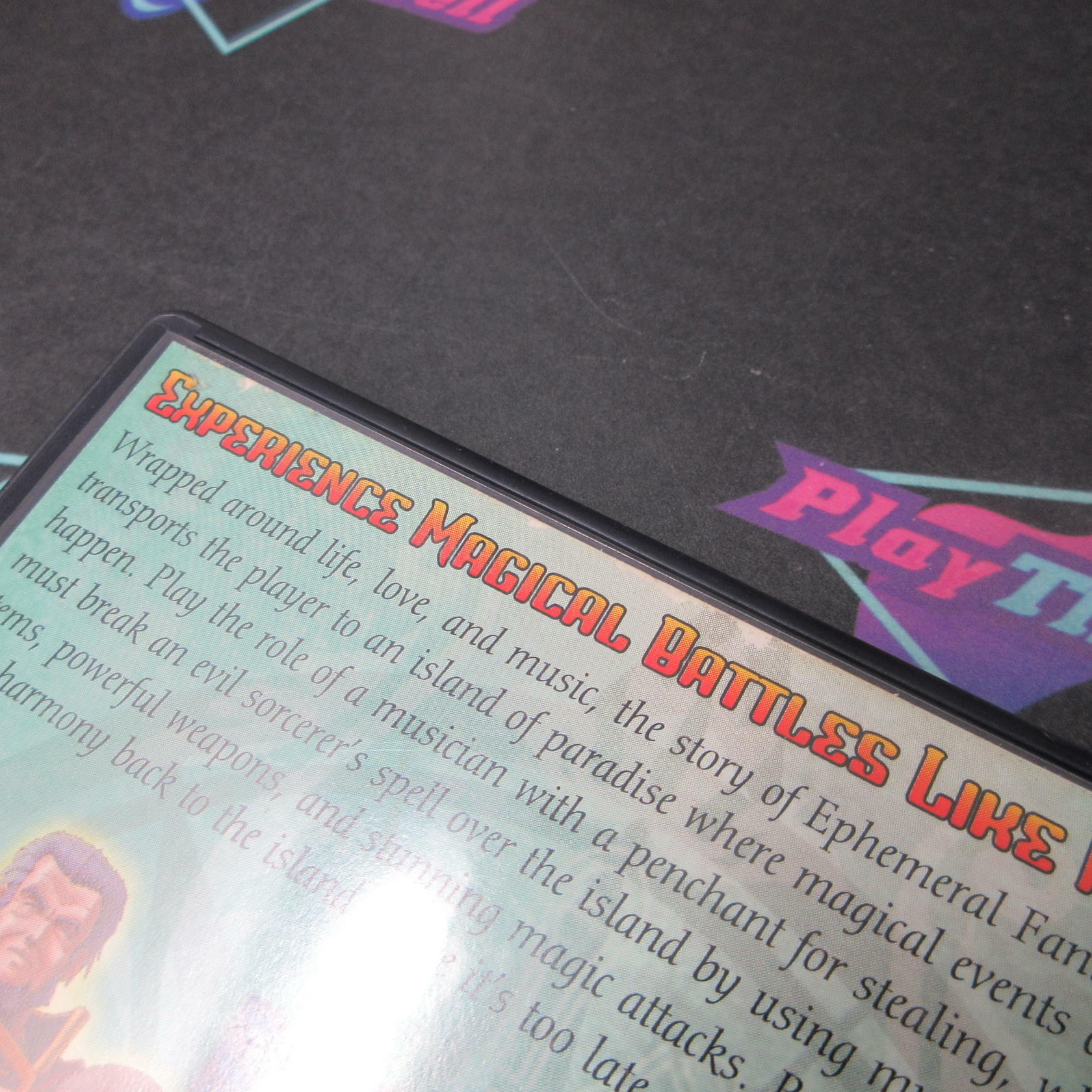 Ephemeral Fantasia + Reg Card PS2 PlayStation 2 AD Complete CIB - Very Good