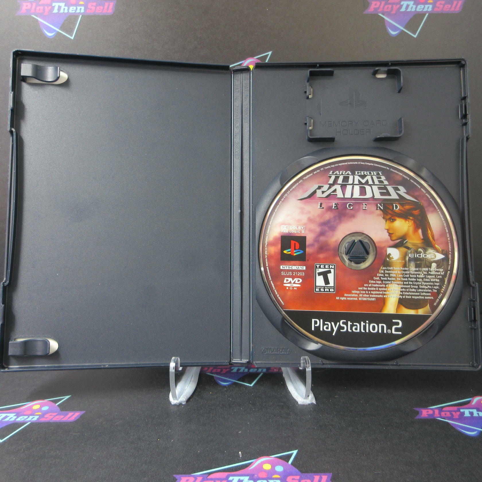 Tomb Raider Legend PS2 PlayStation 2 AD/NM - Very Good