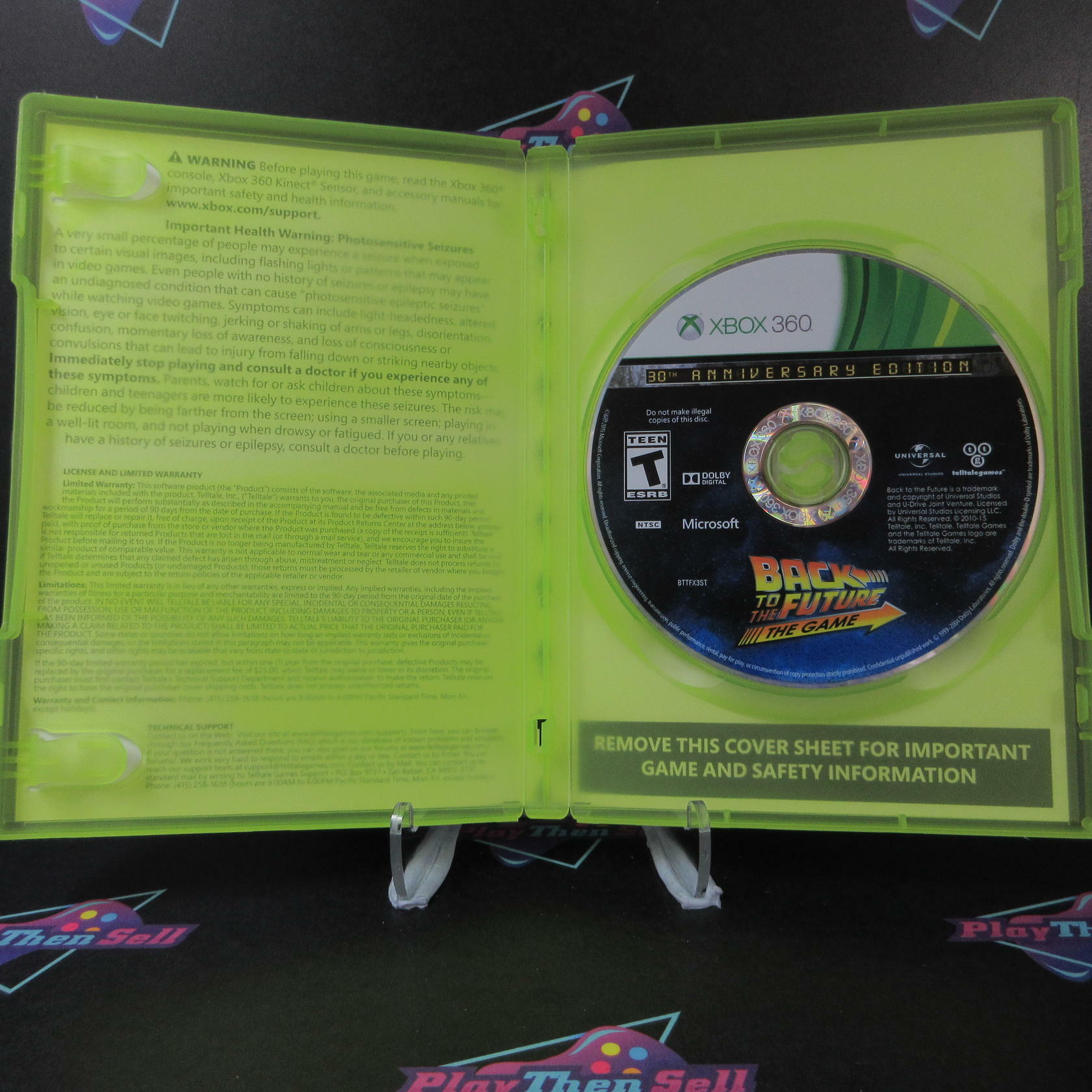 Back to the Future The Game 30th Anniversary Edition Xbox 360 - Like New