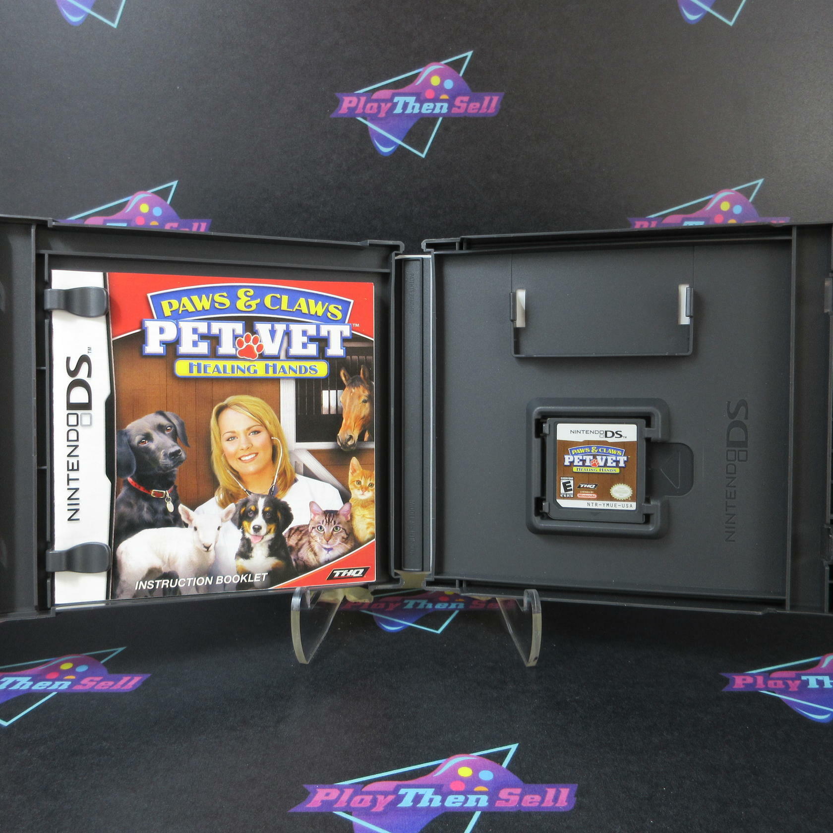 Paws & Claws Pet Vet Healing Hands Nintendo DS - Like New
