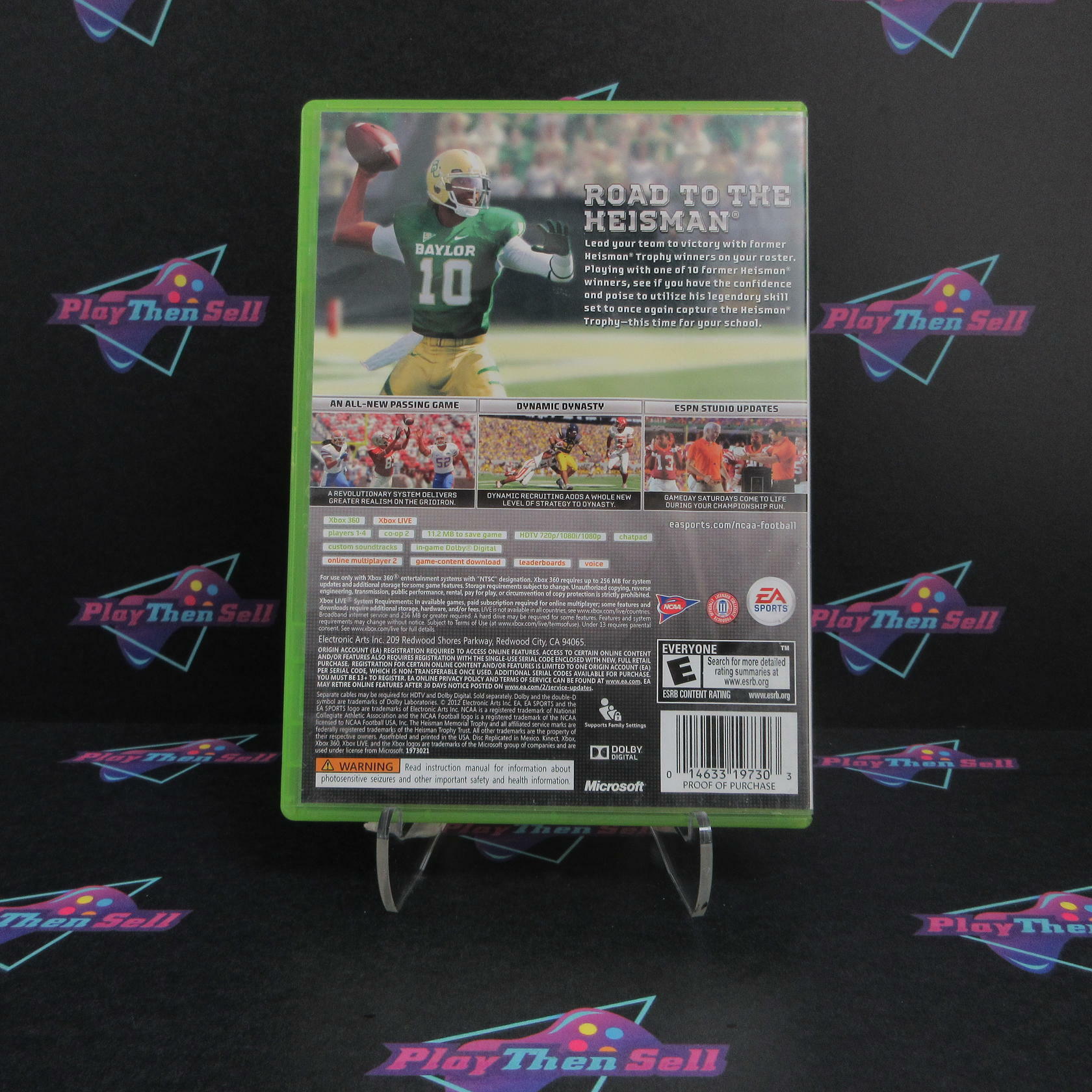 NCAA Football 13 Xbox 360 AD/MD Complete CIB - Very Good
