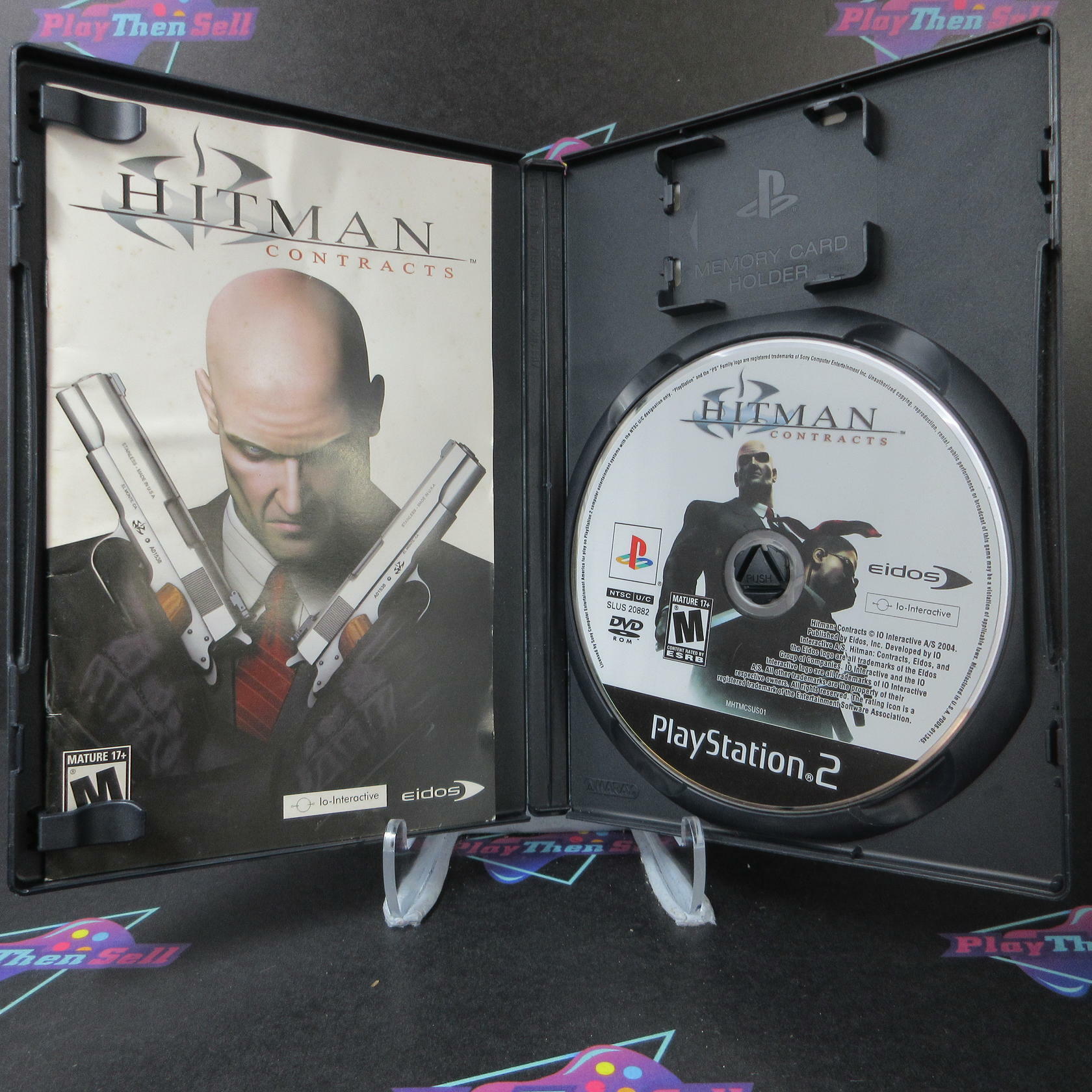 Hitman Contracts PS2 PlayStation 2 + Reg Complete - Very Good