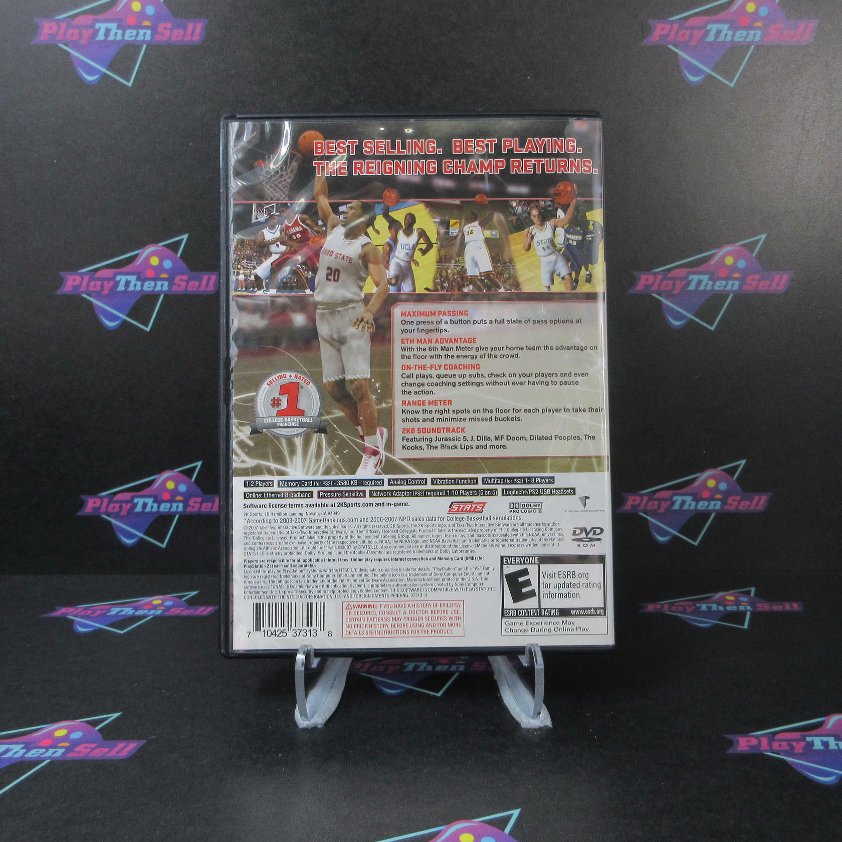 College Hoops 2K8 PS2 PlayStation 2 - Like New