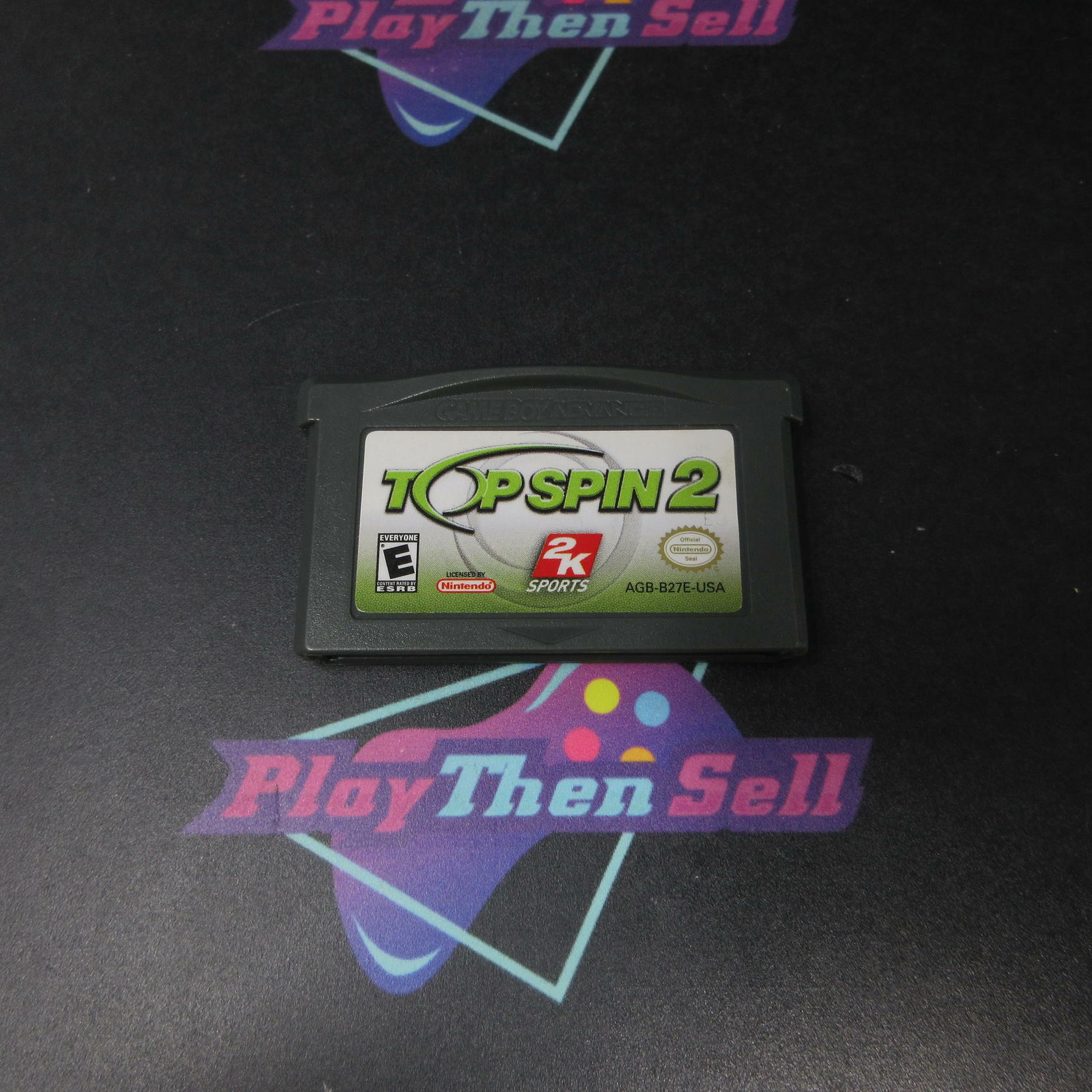 Top Spin 2 GameBoy Advance Cart Only Authentic / Tested - Very Good