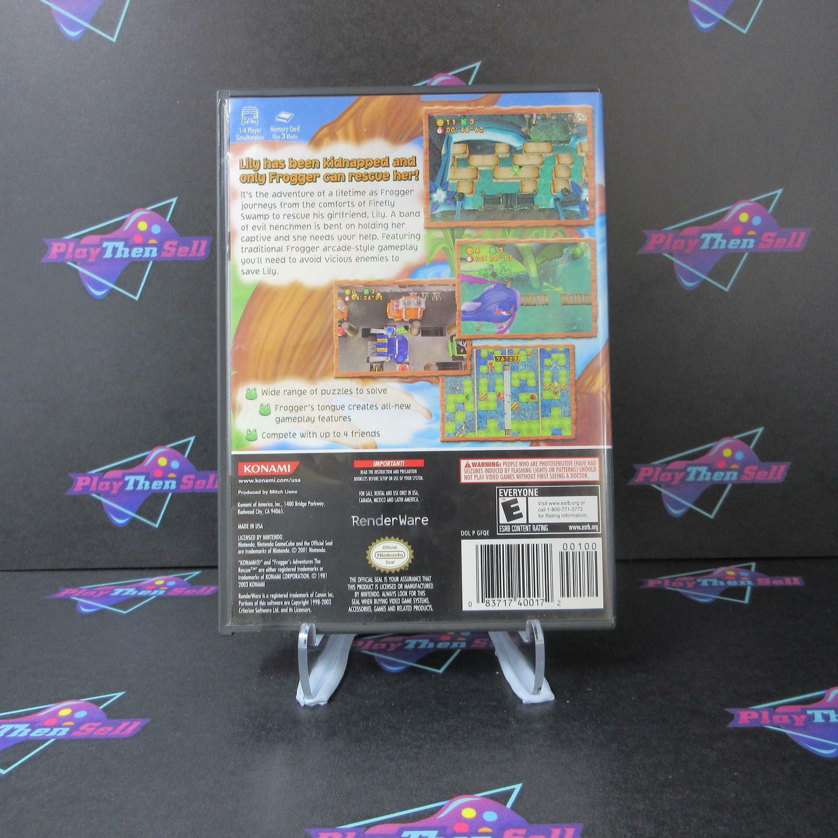 Frogger's Adventures The Rescue Nintendo GameCube - Like New
