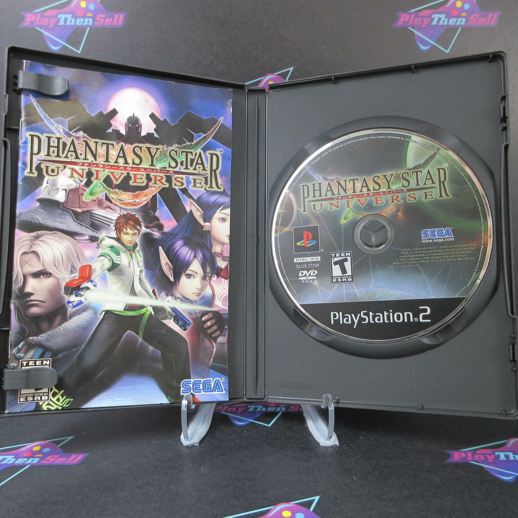 Phantasy Star Universe PS2 PlayStation 2 - Like New