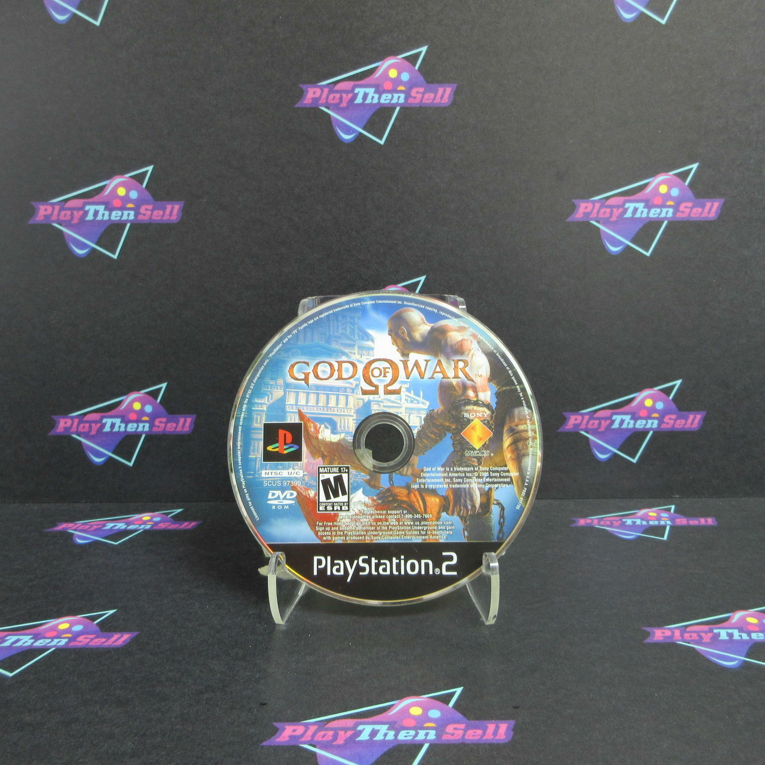 God of War PS2 PlayStation 2 Disc Only - Very Good