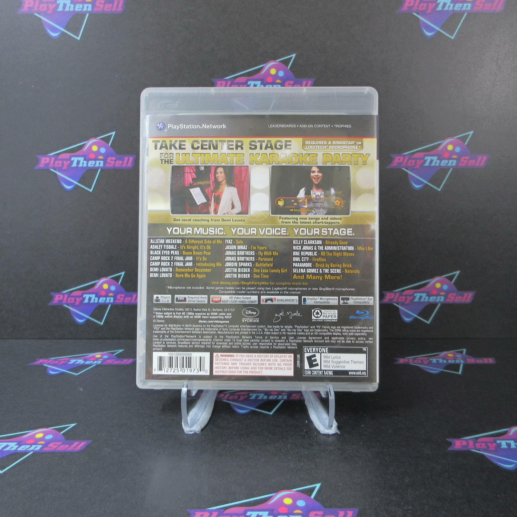 Disney Sing It Party Hits PS3 PlayStation 3 - Very Good