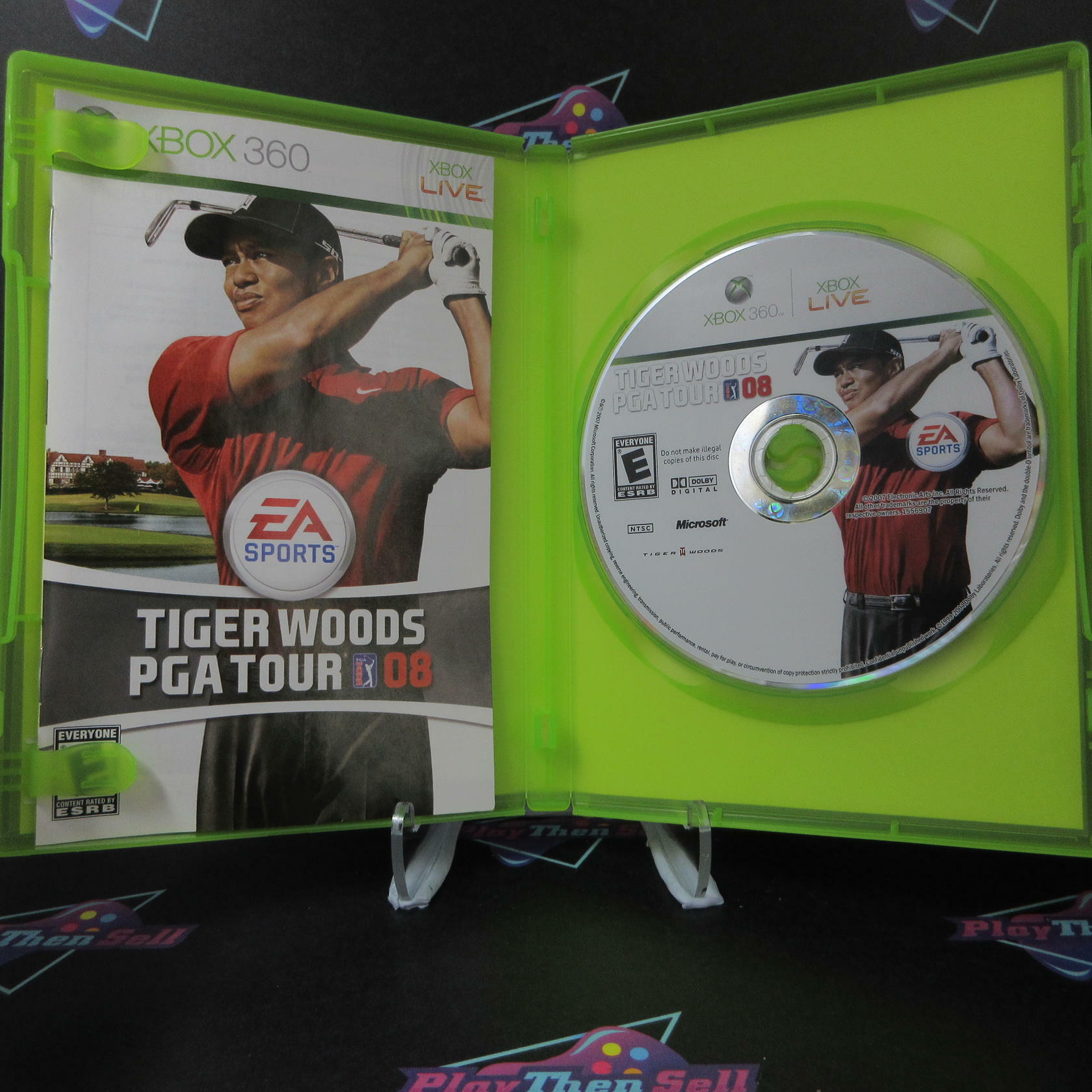 Tiger Woods PGA Tour 08 - Xbox 360 AD/DD Complete - Very Good