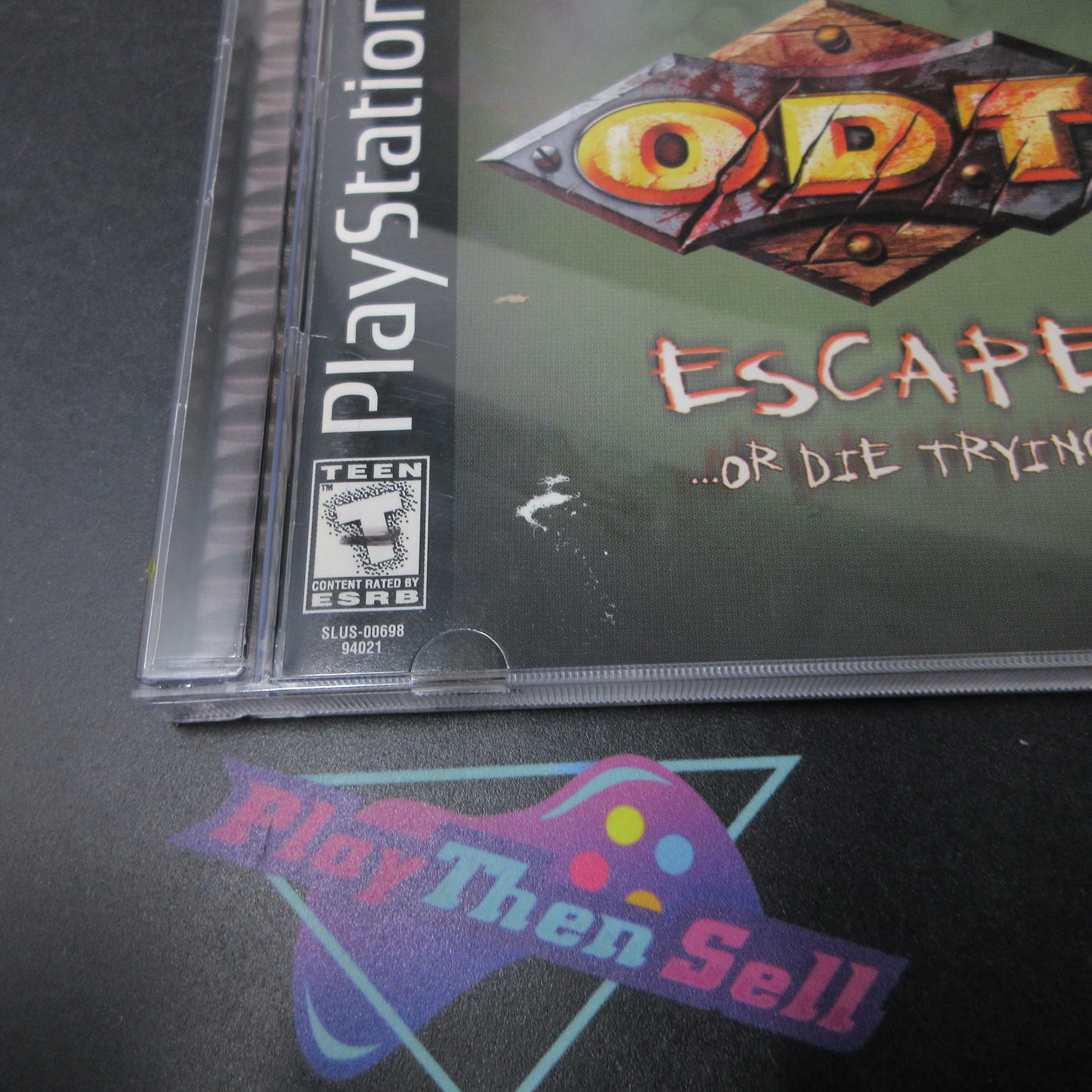O.D.T. Or Die Trying + Reg Card PS1 PlayStation 1 MD Complete CIB - Very Good