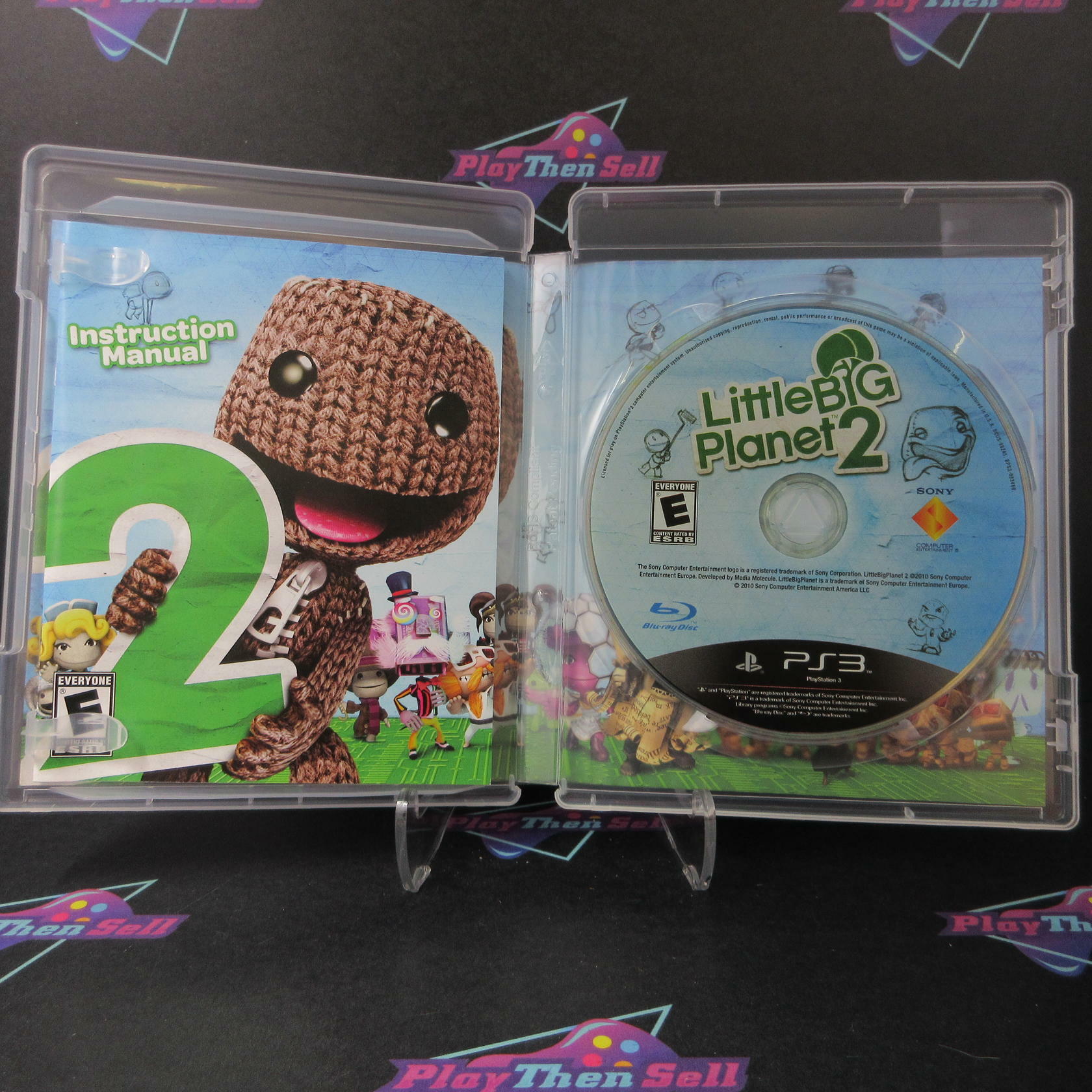 LittleBigPlanet 2 PS3 PlayStation 3 AD Complete CIB - Very Good