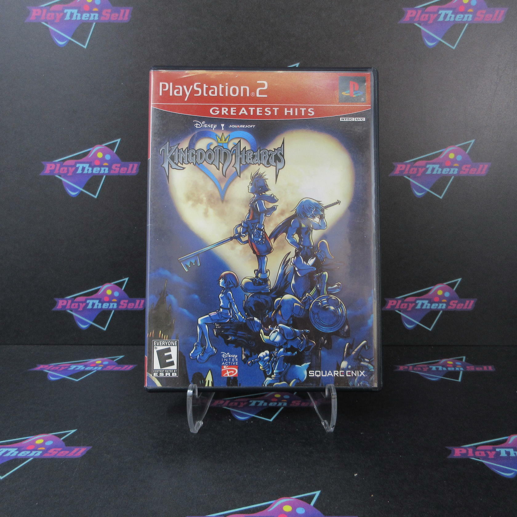 Kingdom Hearts Greatest Hits PS2 DD Complete CIB - Very Good