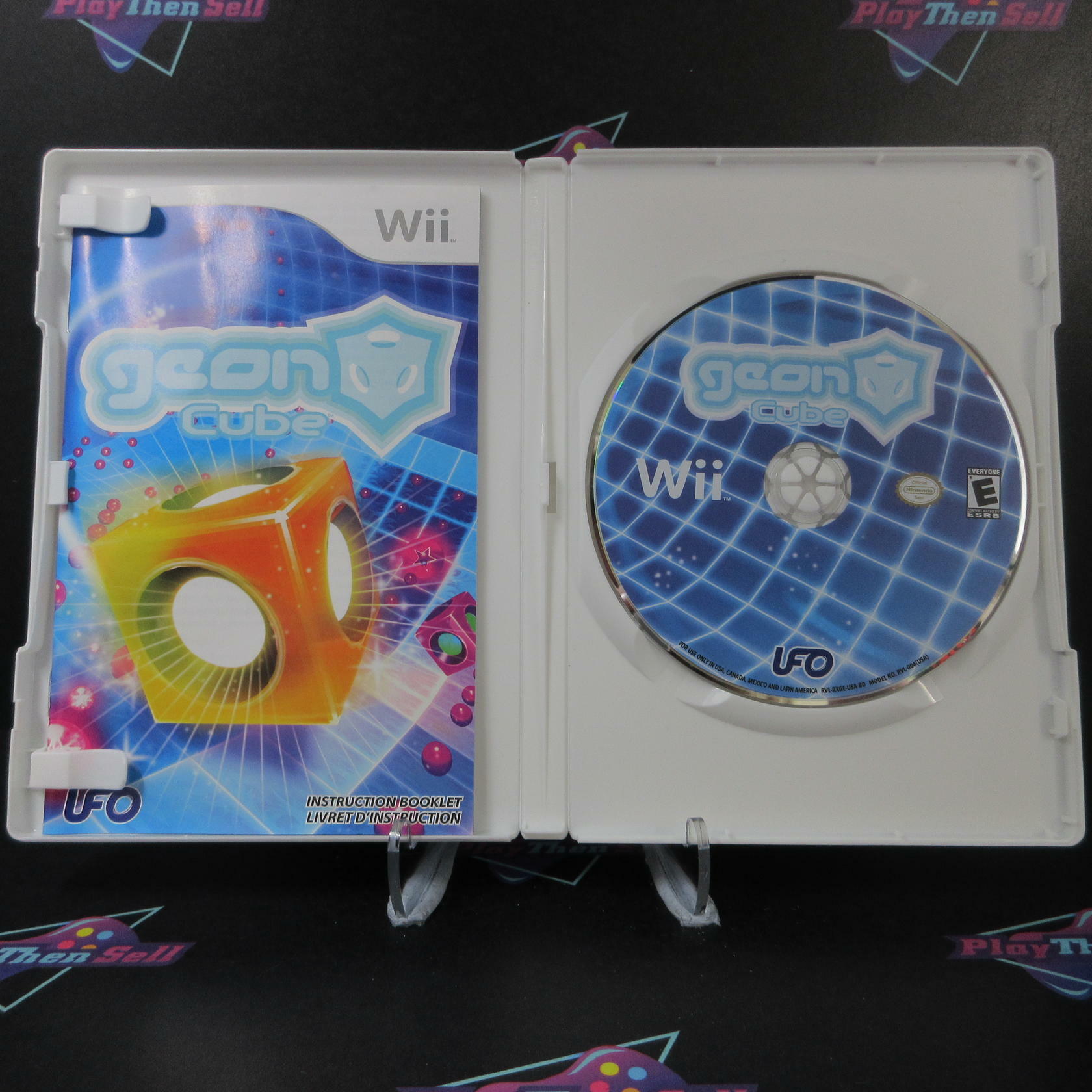 Geon Cube Nintendo Wii AD Complete CIB - Very Good