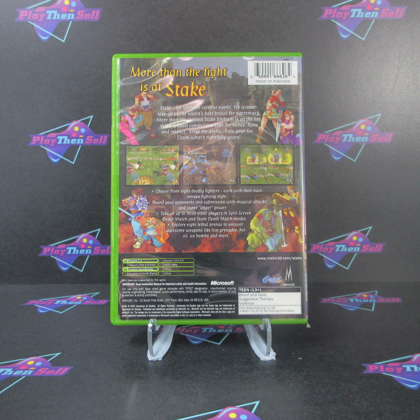 Stake: Fortune Fighters - Xbox - Like New