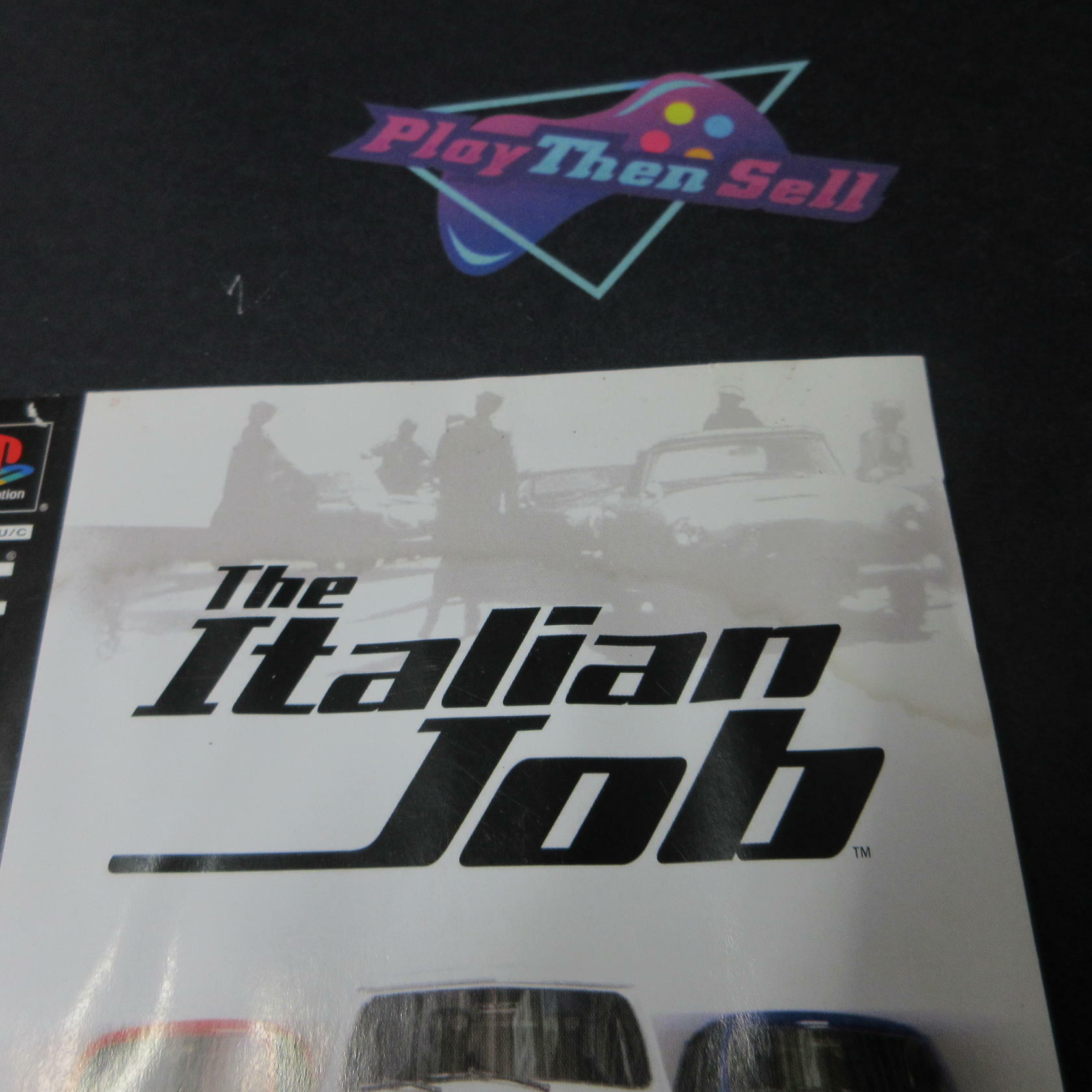 The Italian Job + Reg Card PS1 PlayStation 1 MD Complete CIB - Very Good