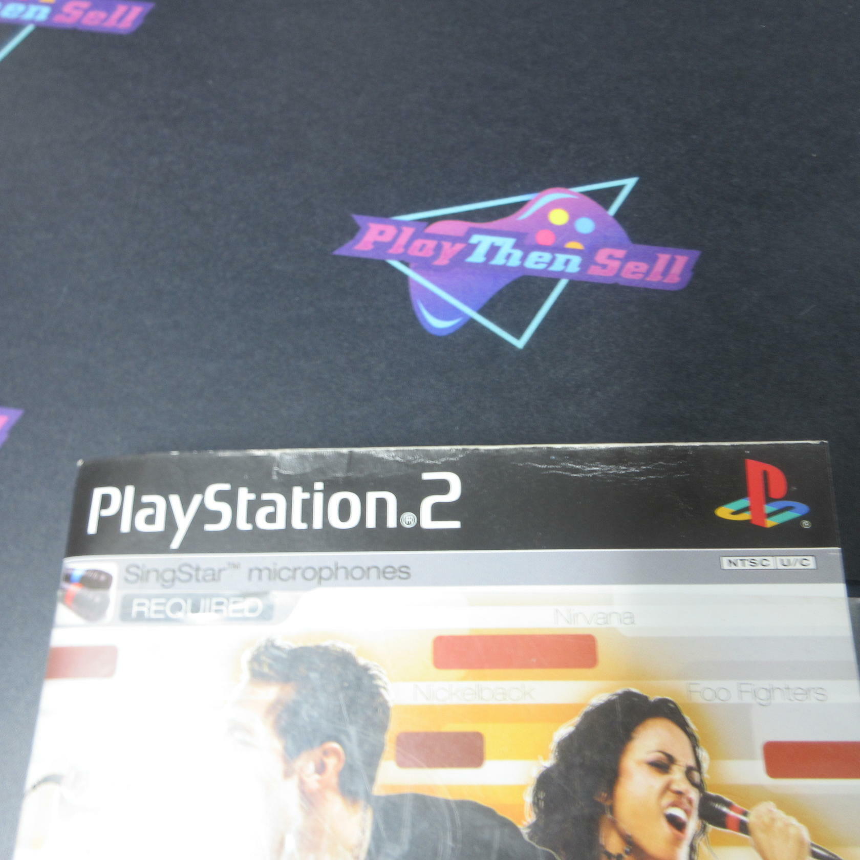 SingStar Amped PS2 PlayStation 2 AD/NM - Very Good