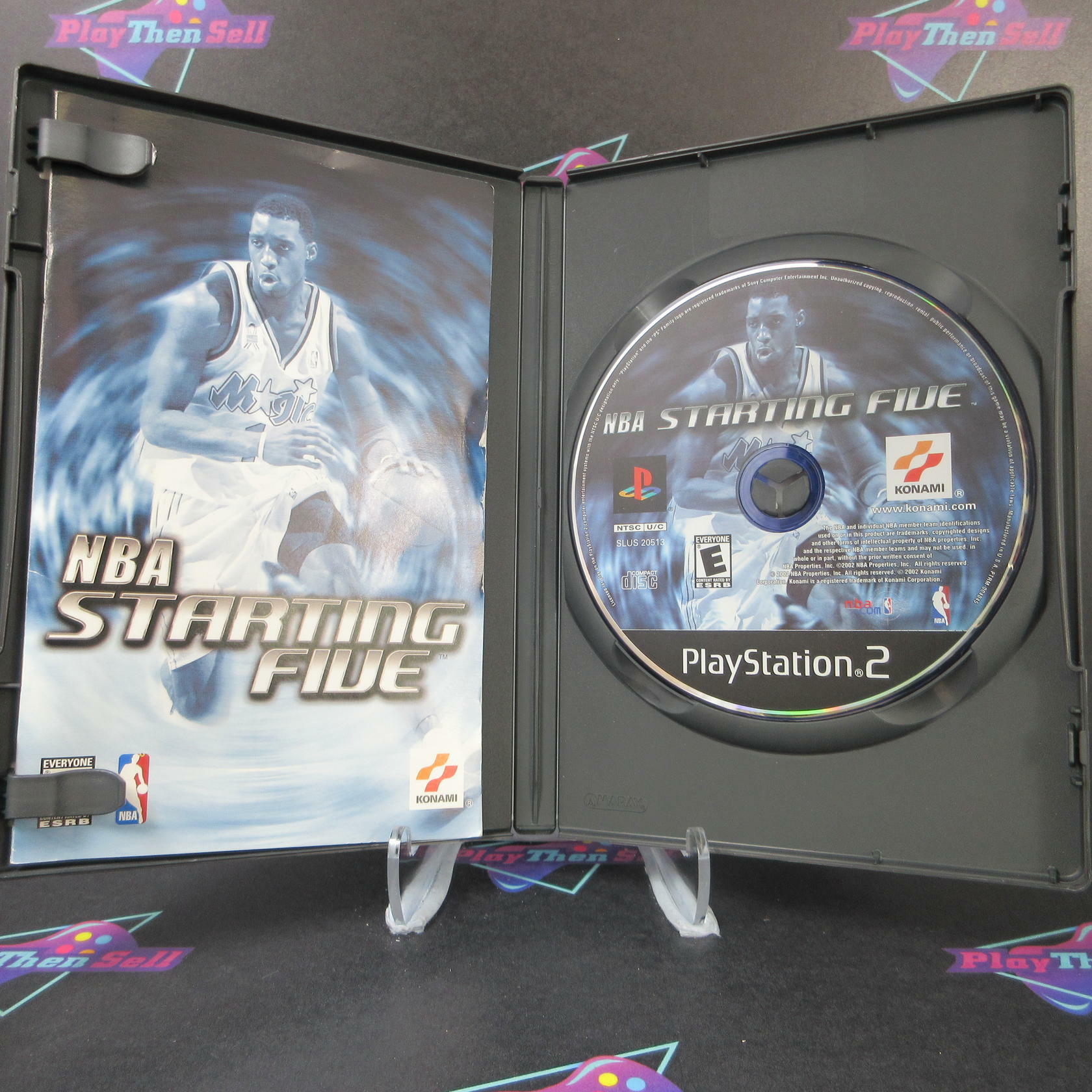 NBA Starting Five PS2 PlayStation 2 + Reg Card - Like New