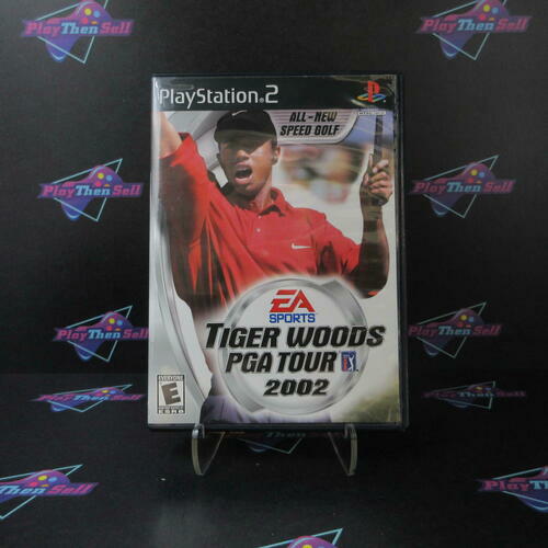 Tiger Woods PGA Tour 2002 PS2 PlayStation 2 - Like New