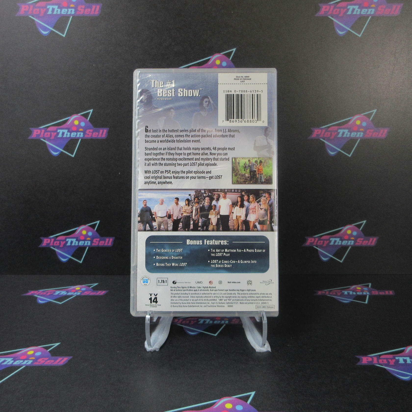 Lost The Series Pilot Episodes, Part I & Part II - Sony PSP UMD - Like New