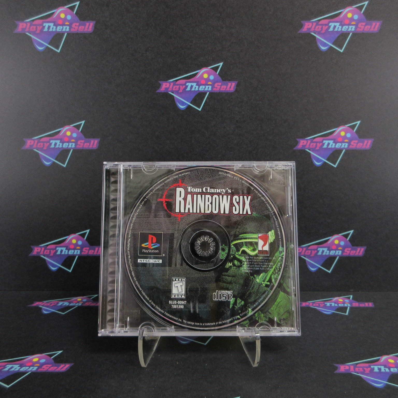 Tom Clancy's Rainbow Six PS1 PlayStation 1 - Very Good