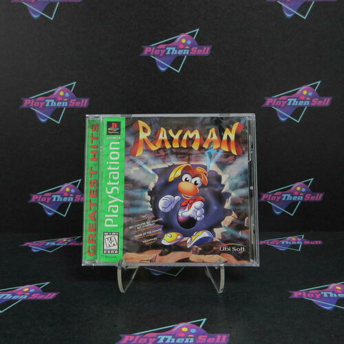 Rayman PS1 PlayStation 1 Greatest Hits - Like New