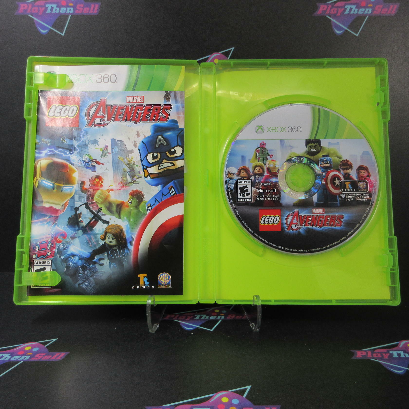 LEGO Marvel's Avengers Xbox 360 AD Complete CIB - Very Good