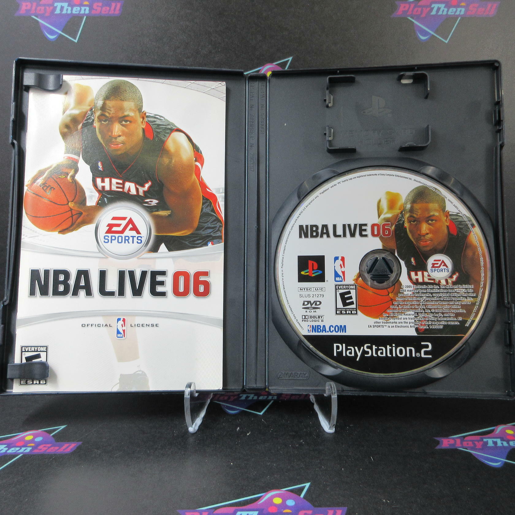 NBA Live 06 PS2 PlayStation 2 AD Complete CIB - Very Good