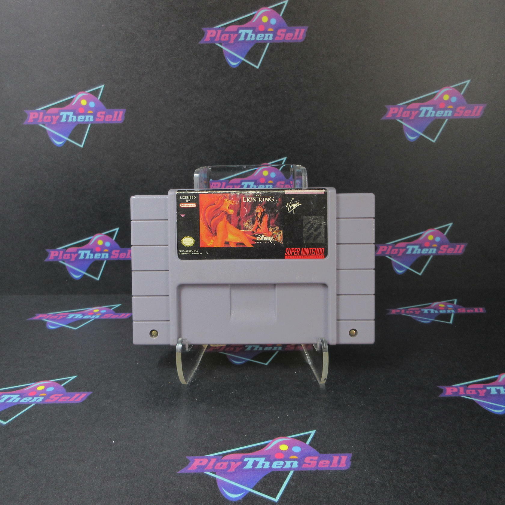 The Lion King Super Nintendo SNES Cartridge Only AD Tested - Very Good