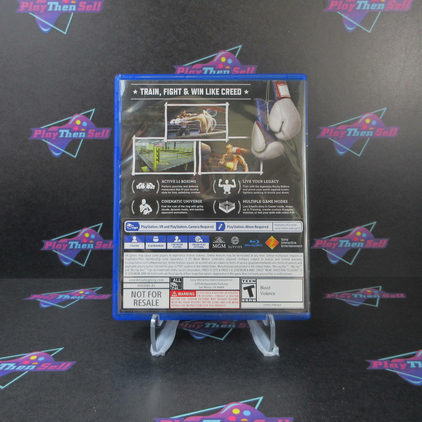 Creed Rise to Glory PSVR PS4 PlayStation 4 - Like New