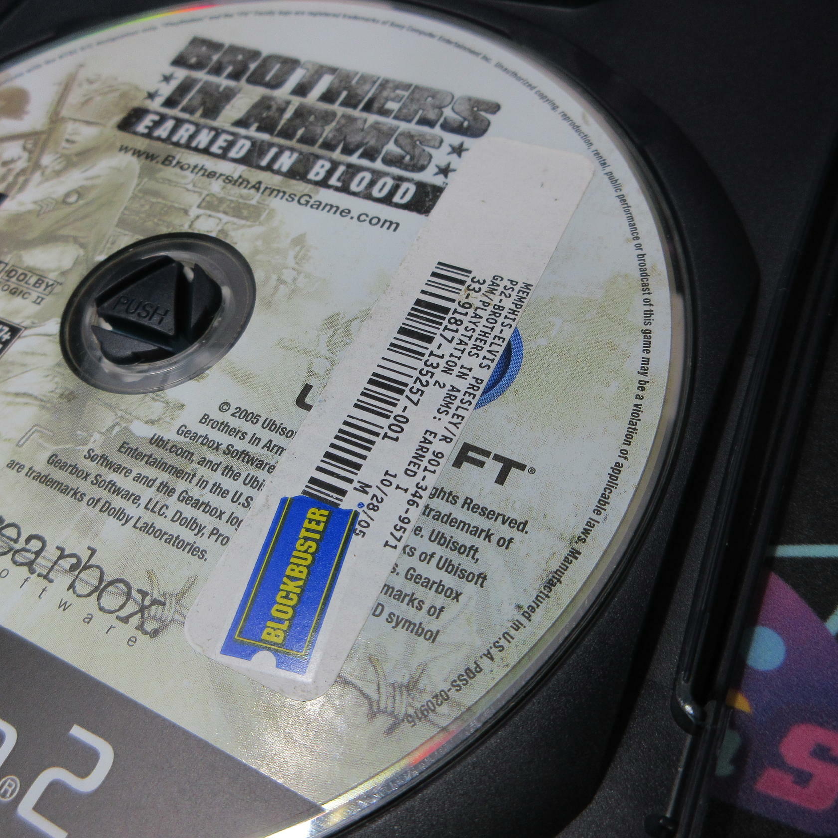 Brothers in Arms Earned in Blood PS2 PlayStation 2 DD/NM - Very Good