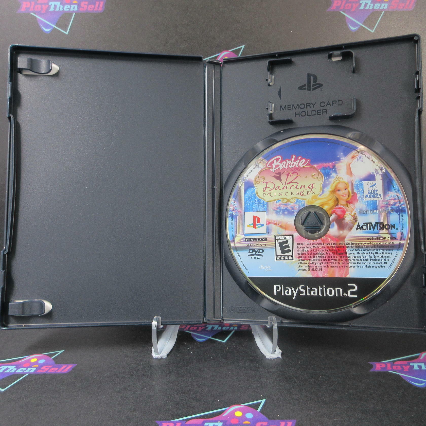 Barbie in The 12 Dancing Princesses PS2 PlayStation 2 AD/NM - Very Good